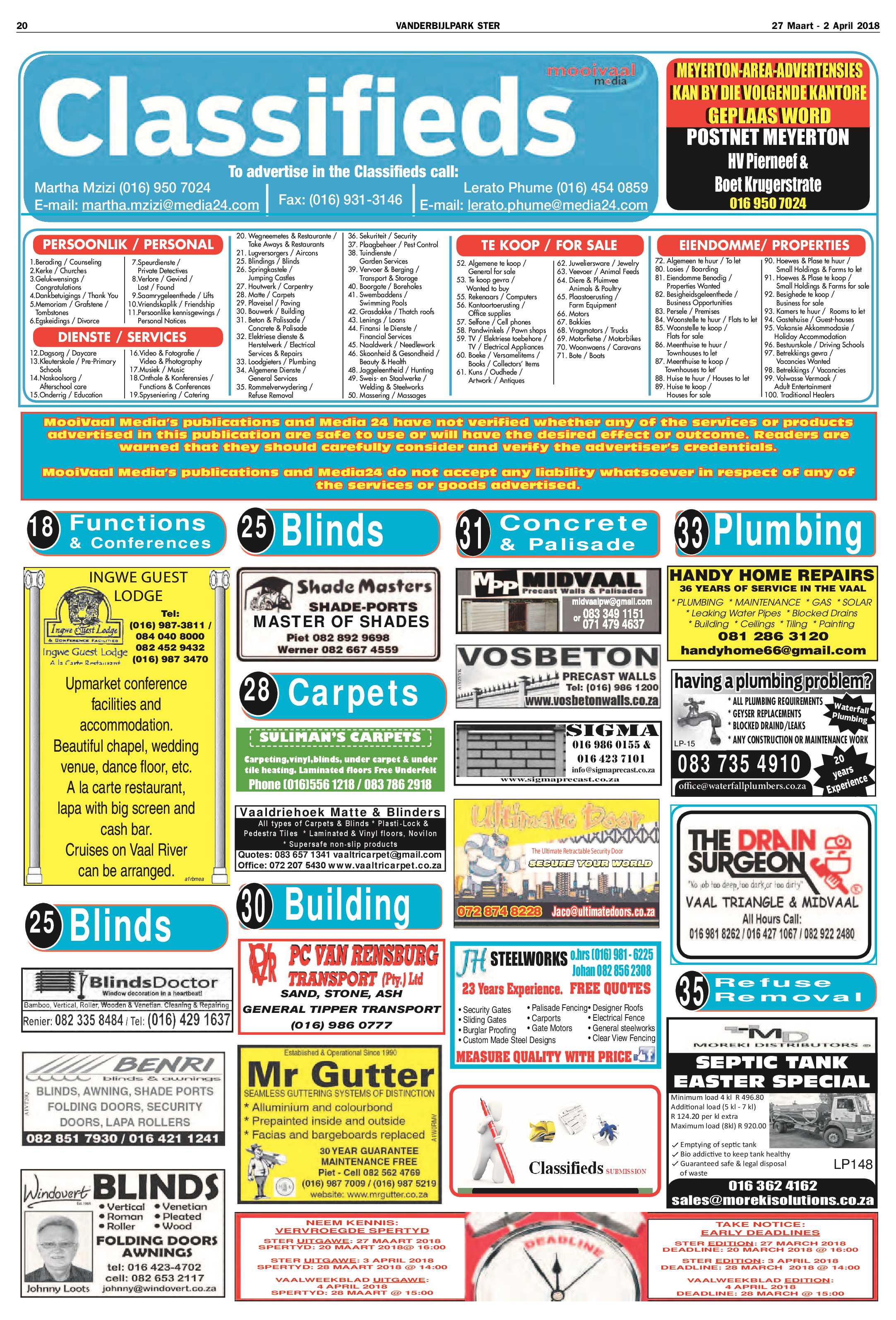 Vanderbijlpark Ster 27 Maart -2 April 2018 page 20