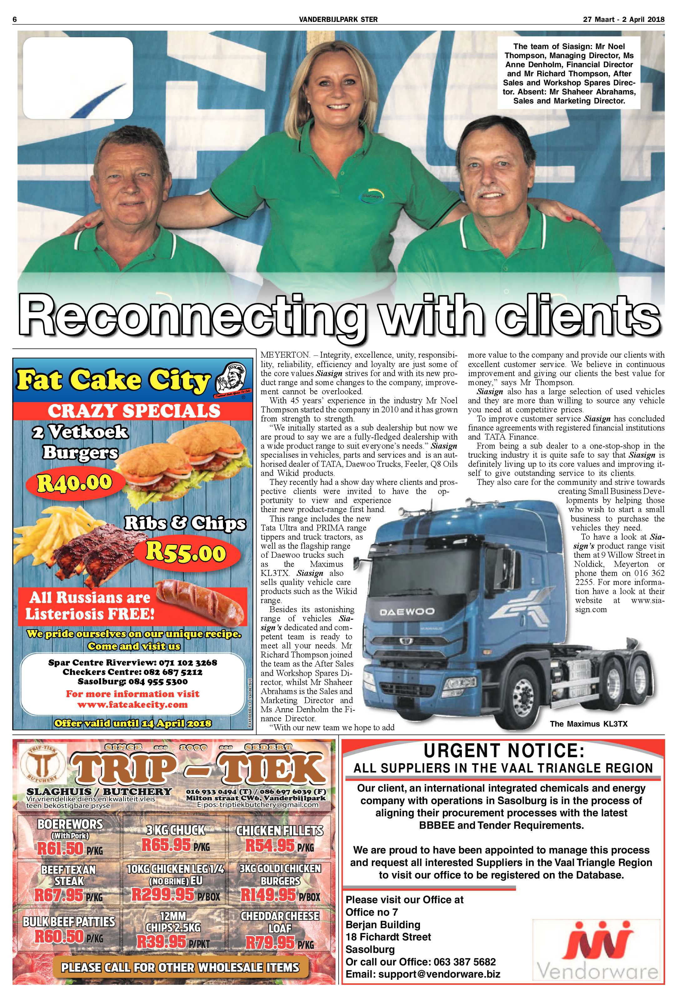 Vanderbijlpark Ster 27 Maart -2 April 2018 page 6