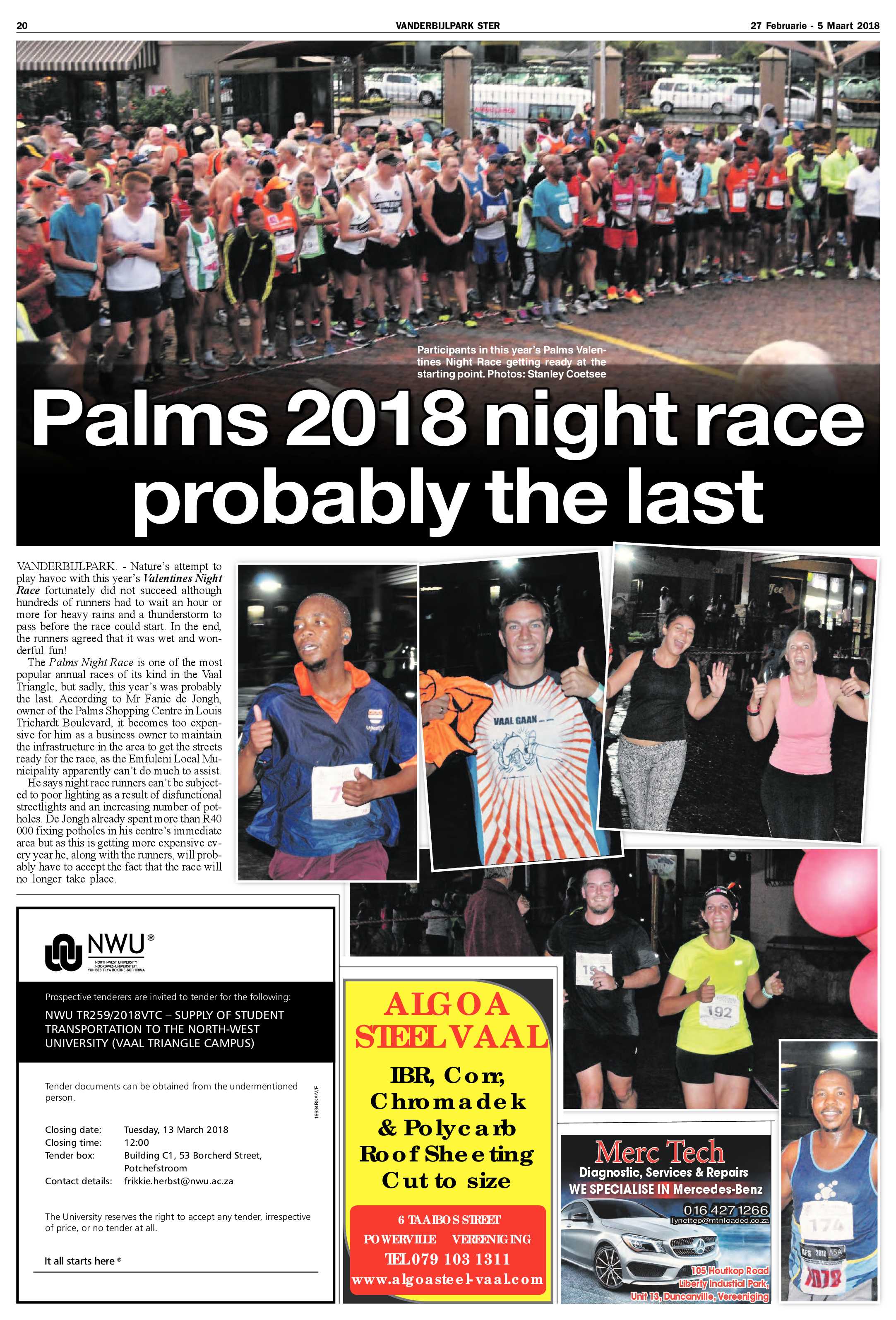 Vanderbijlpark Ster 27 Maart – 5 Februarie 2018 page 20