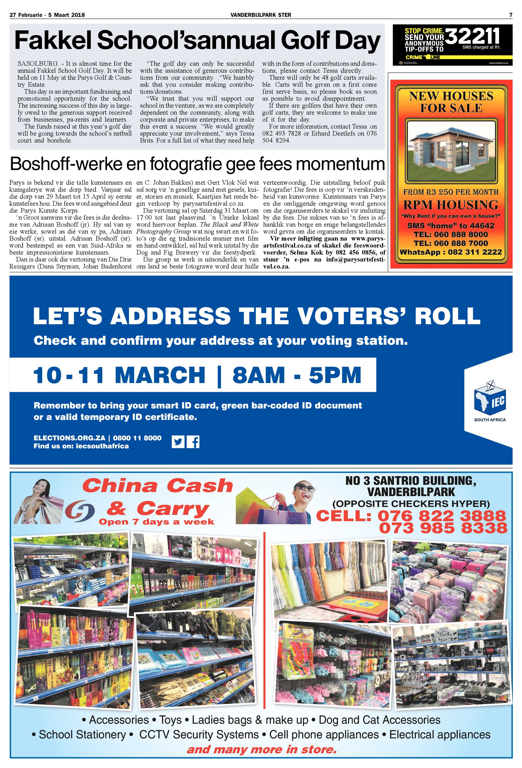 Vanderbijlpark Ster 27 Maart – 5 Februarie 2018 page 7