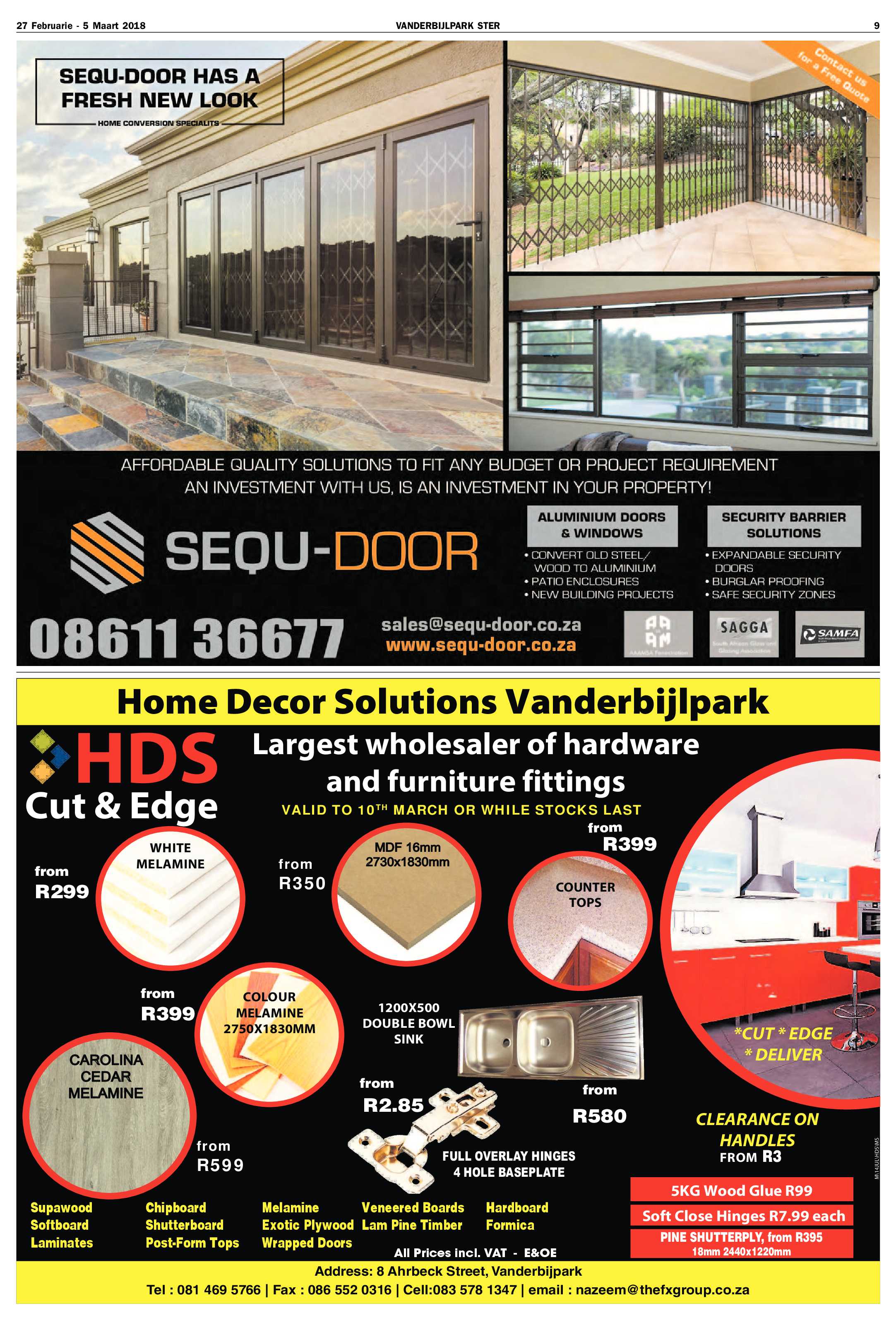 Vanderbijlpark Ster 27 Maart – 5 Februarie 2018 page 9