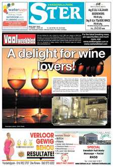 Vanderbijlpark Ster 27 Maart – 5 Februarie 2018