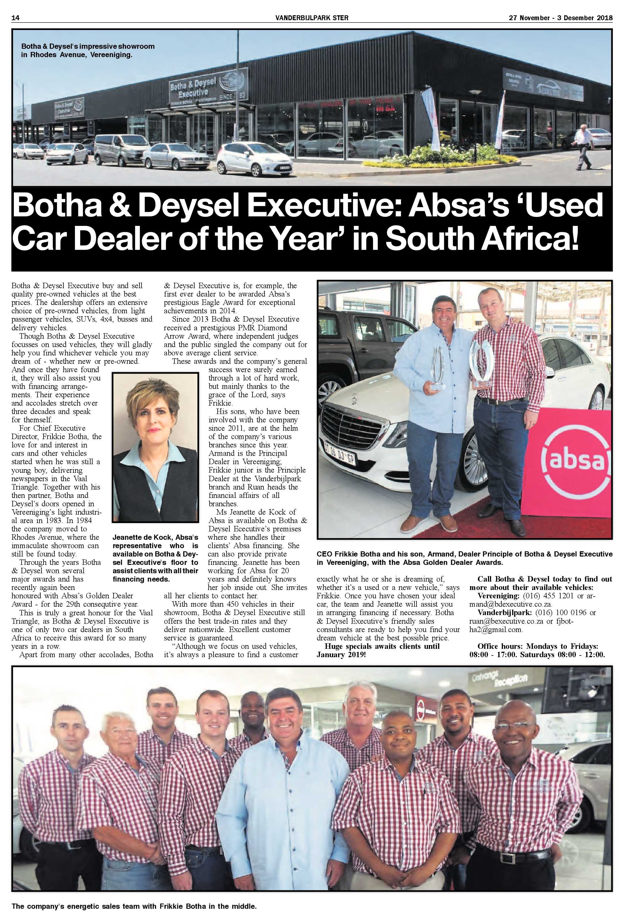 Vanderbijlpark Ster 27 November – 3 Desember 2018 page 14