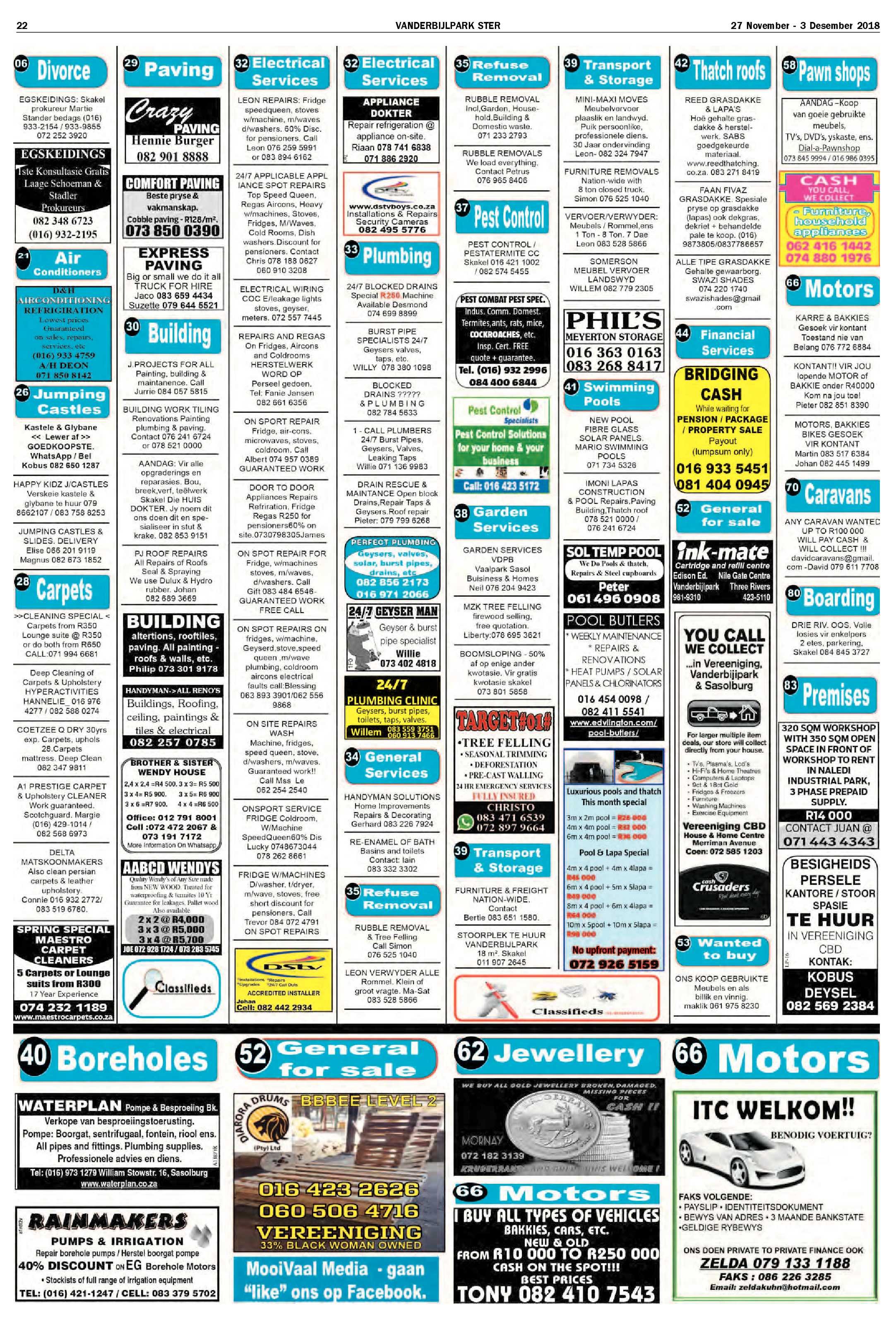 Vanderbijlpark Ster 27 November – 3 Desember 2018 page 22