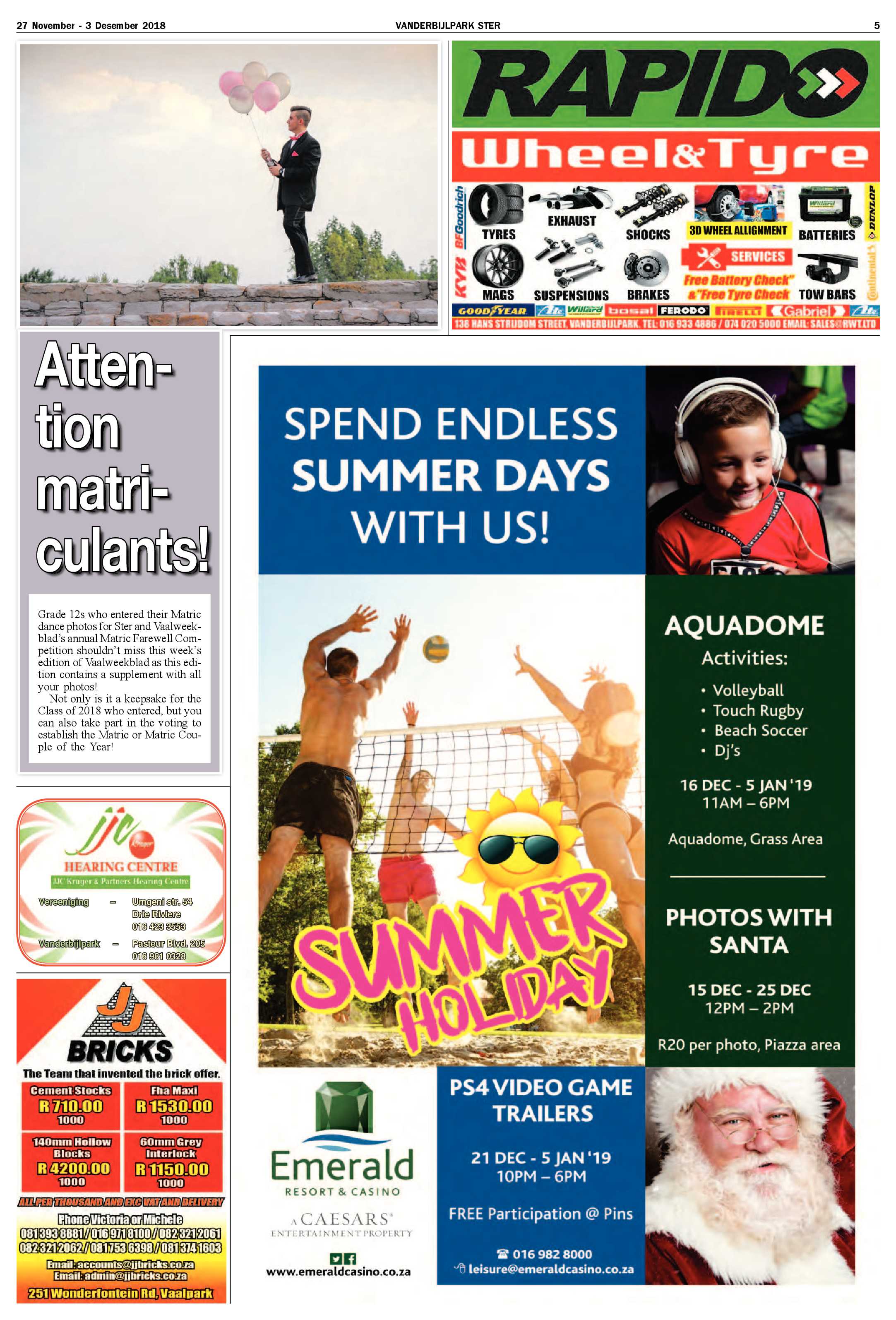 Vanderbijlpark Ster 27 November – 3 Desember 2018 page 5