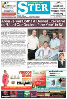 Vanderbijlpark Ster 27 November – 3 Desember 2018