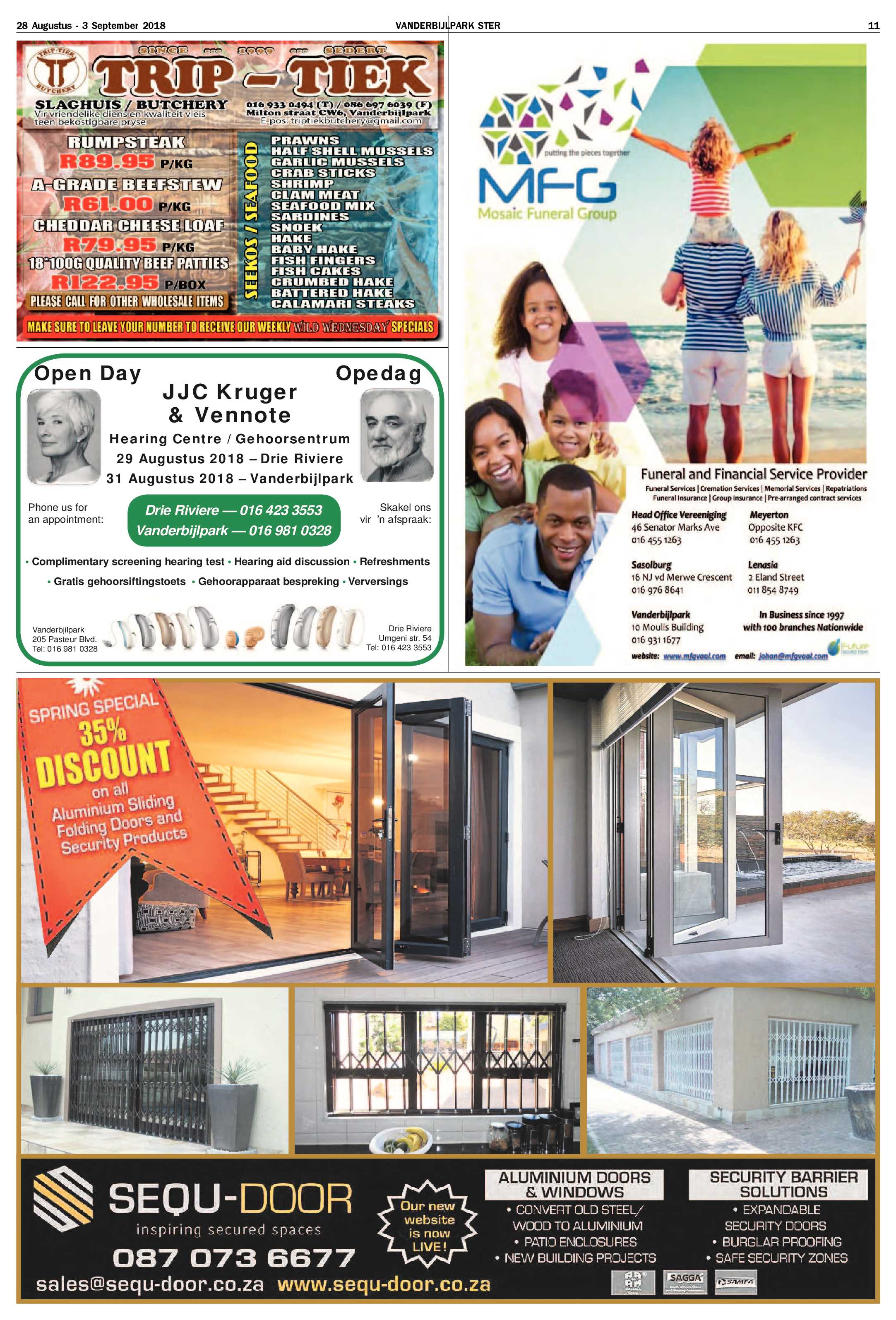 Vanderbijlpark Ster 28 Augustus – 3 September 2018 page 11
