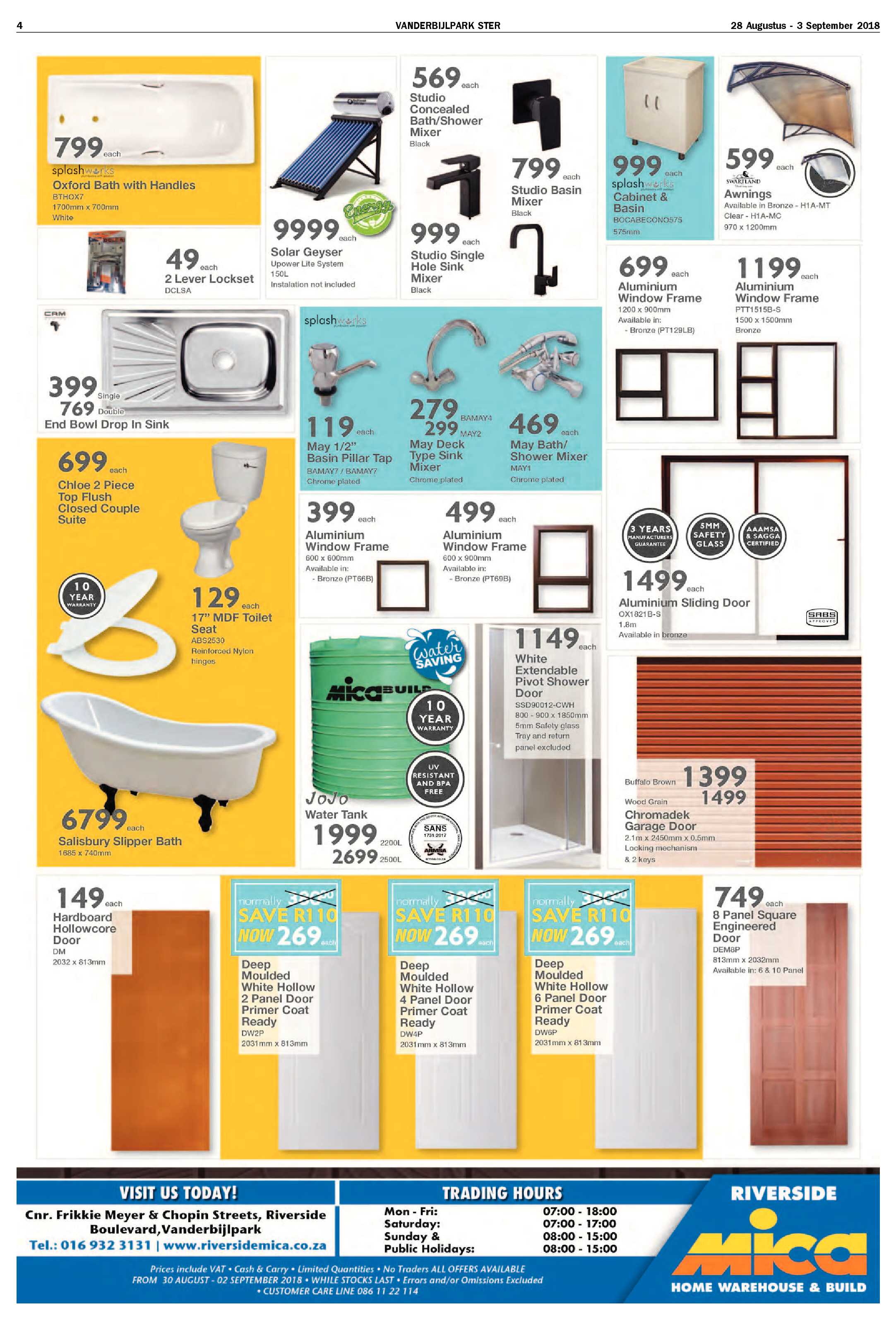 Vanderbijlpark Ster 28 Augustus – 3 September 2018 page 4