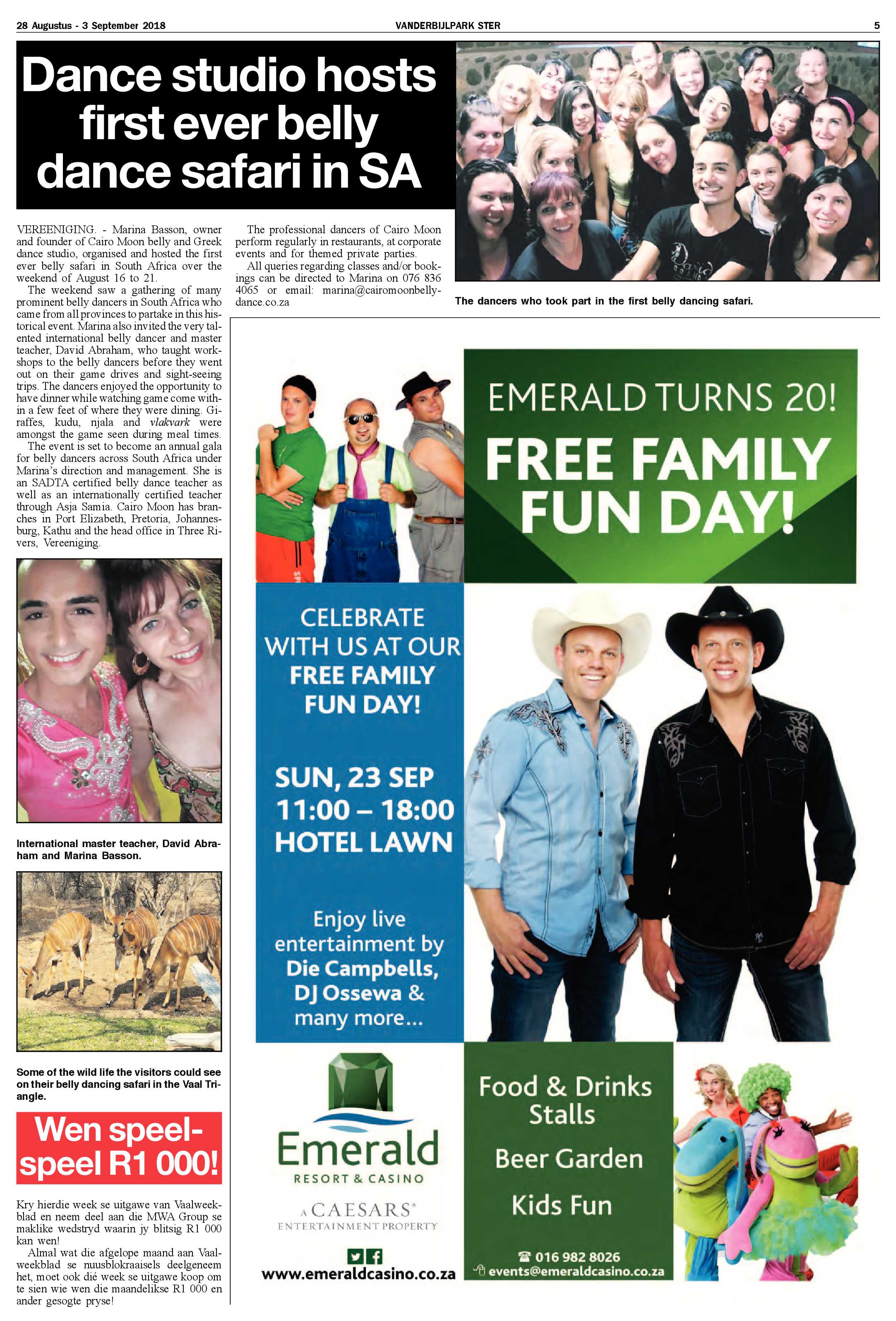 Vanderbijlpark Ster 28 Augustus – 3 September 2018 page 5