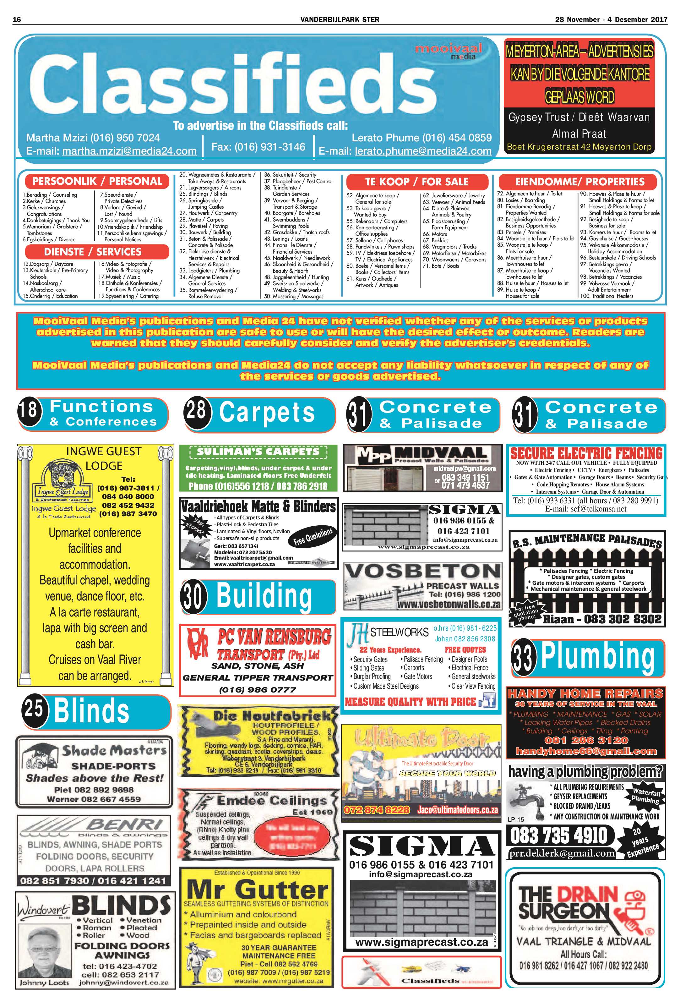 Vanderbijlpark Ster 28 November  – 4 Desember 2017 page 12