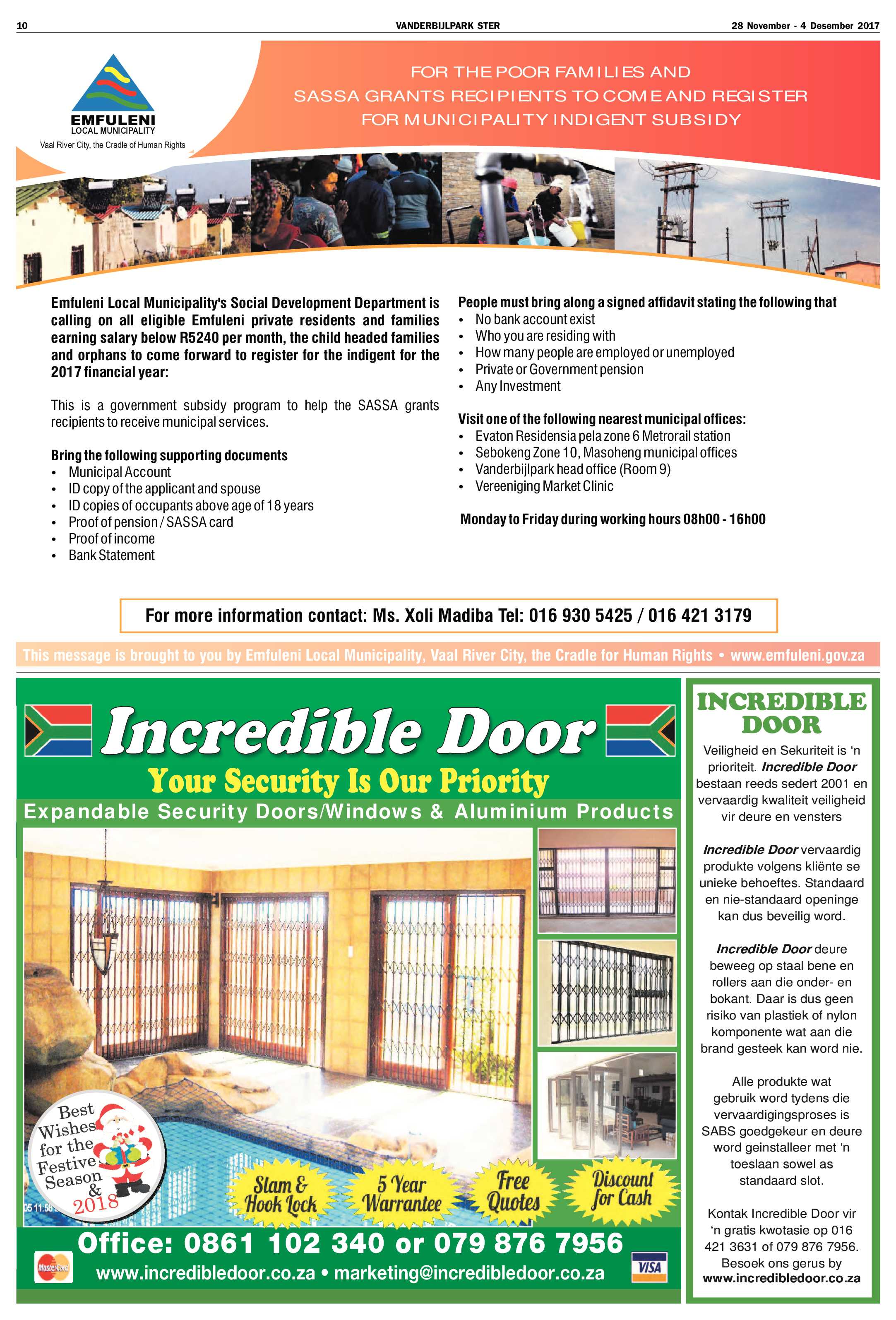 Vanderbijlpark Ster 28 November  – 4 Desember 2017 page 6