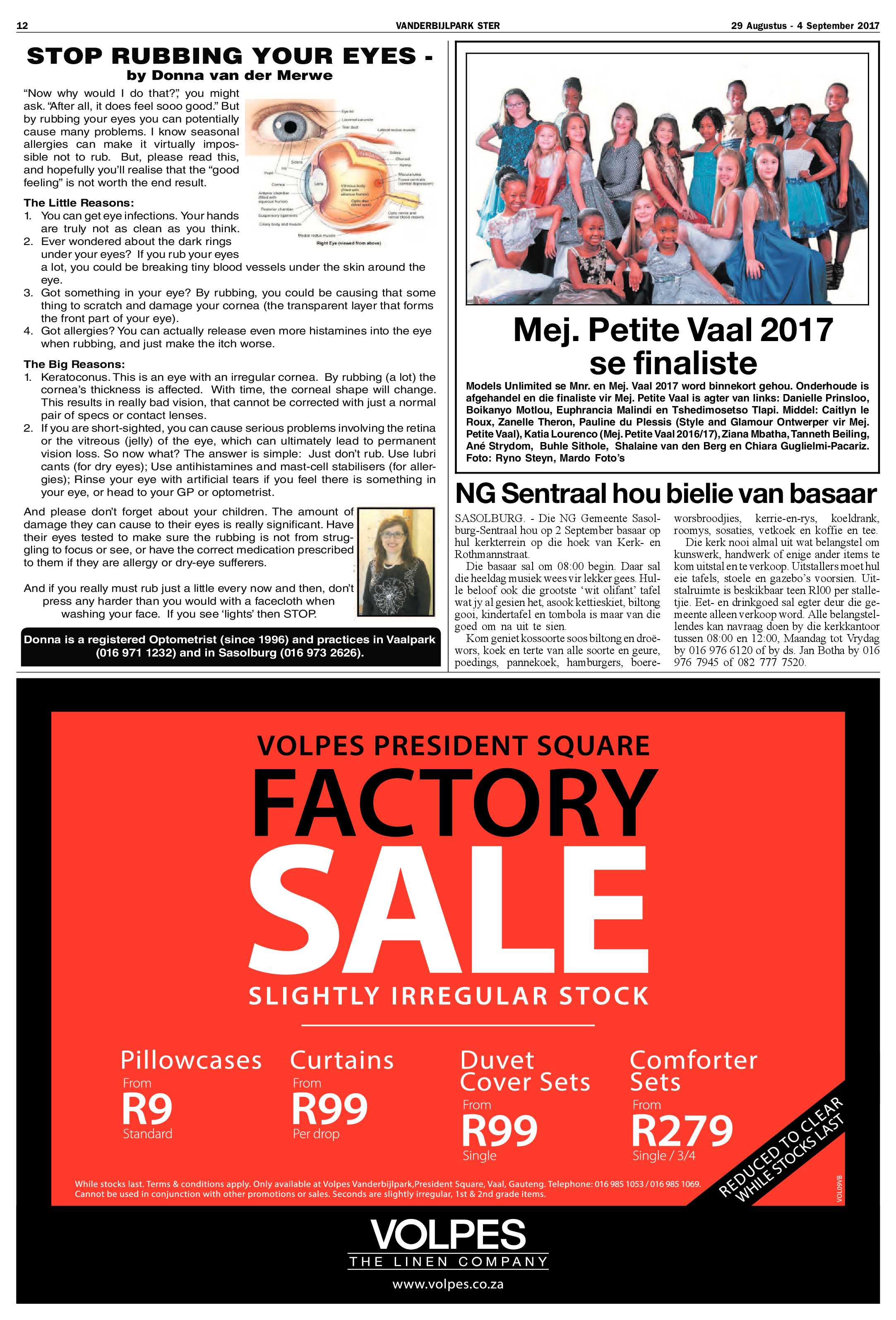 Vanderbijlpark Ster 29 Augustus – 4 September 2017 page 12