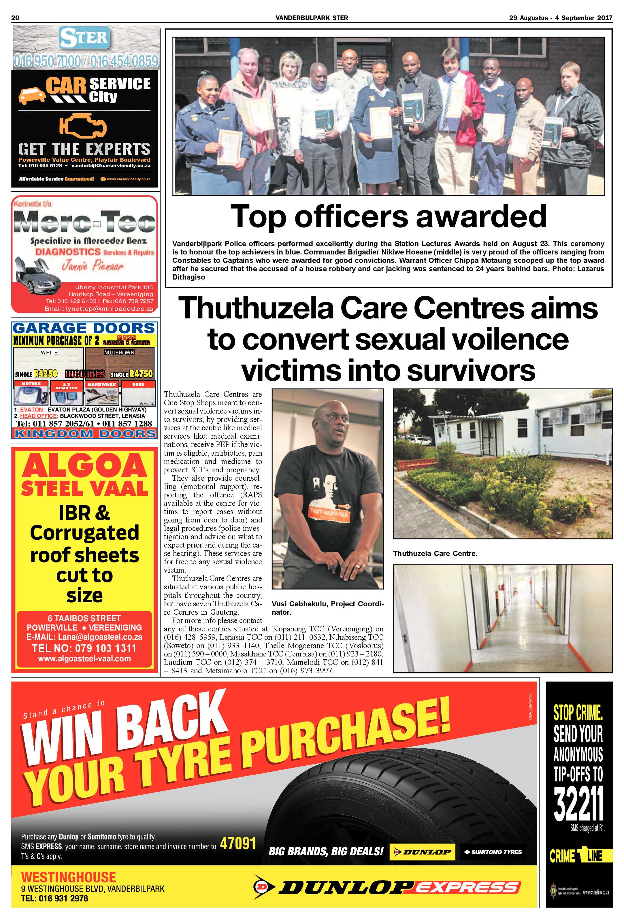 Vanderbijlpark Ster 29 Augustus – 4 September 2017 page 20