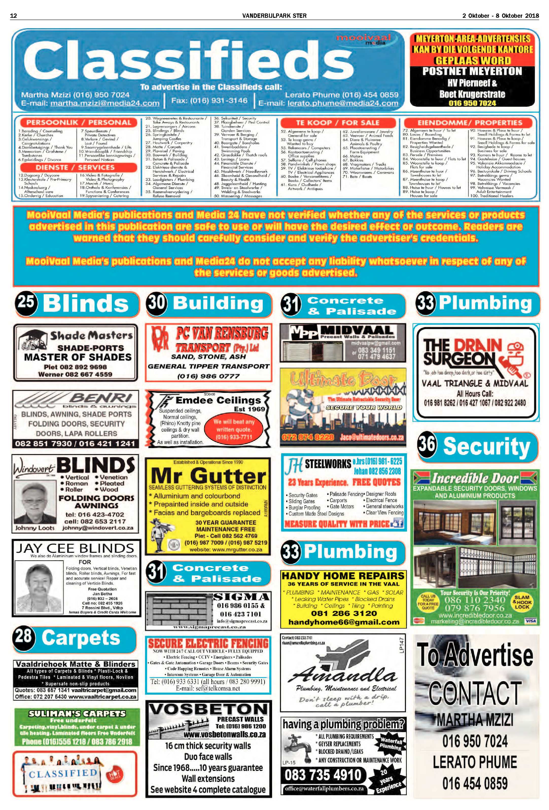 Vanderbijlpark Ster 2 – 8 Oktober 2018 page 12