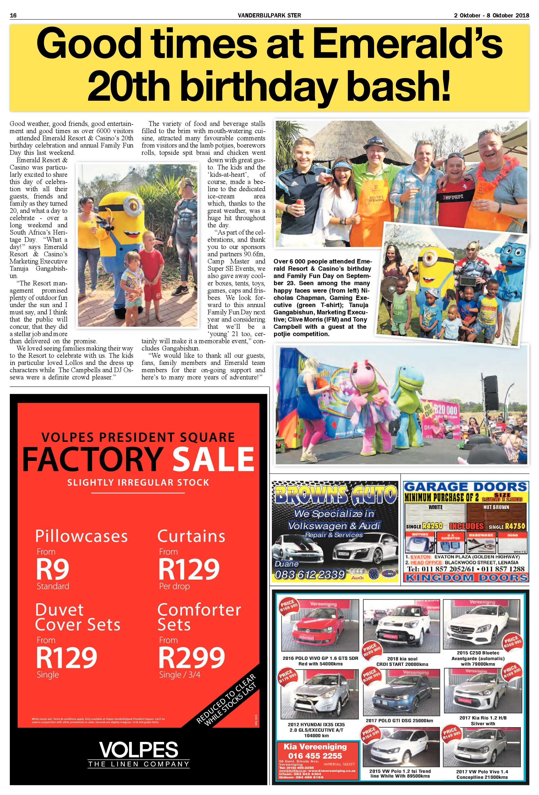 Vanderbijlpark Ster 2 – 8 Oktober 2018 page 16