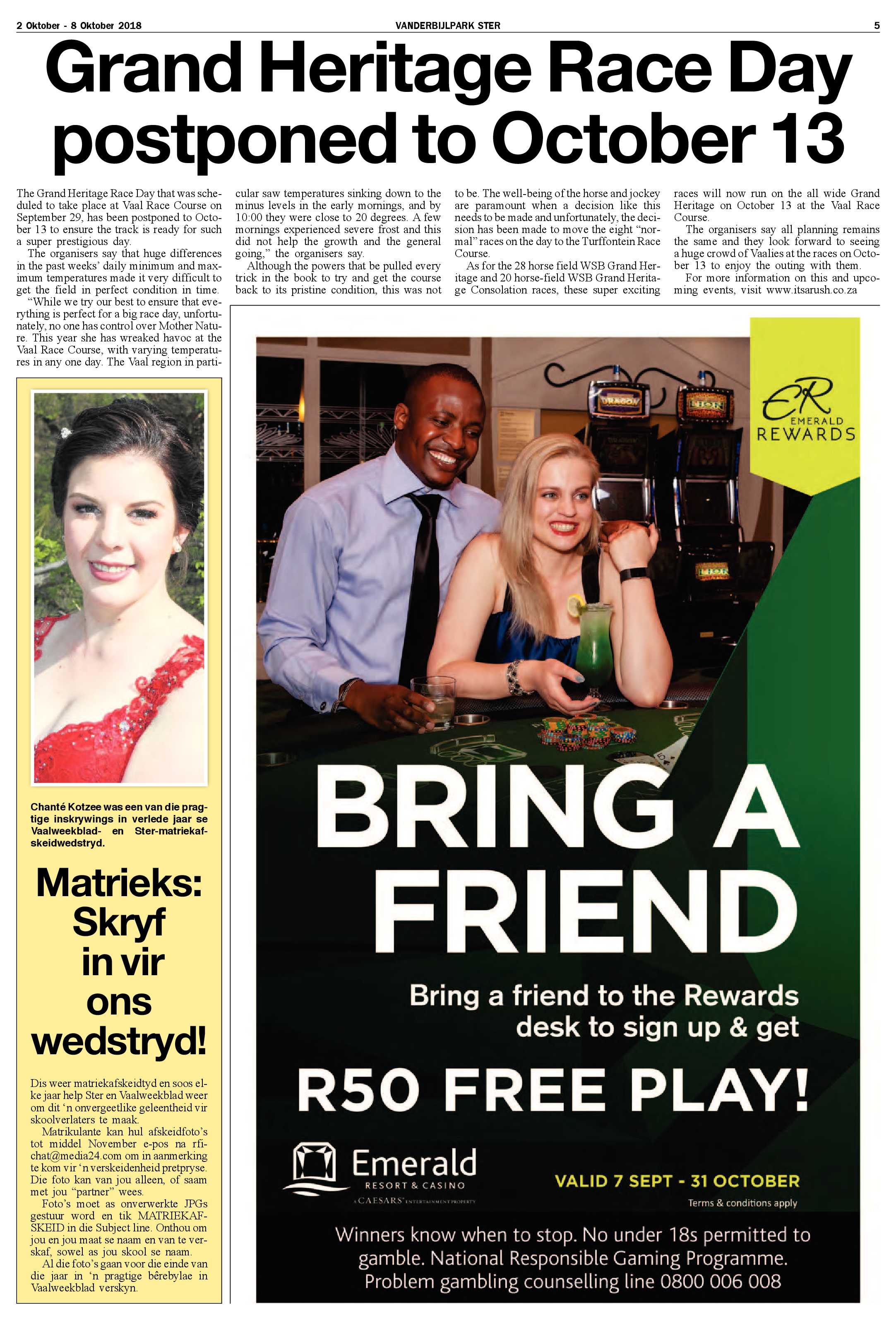 Vanderbijlpark Ster 2 – 8 Oktober 2018 page 5