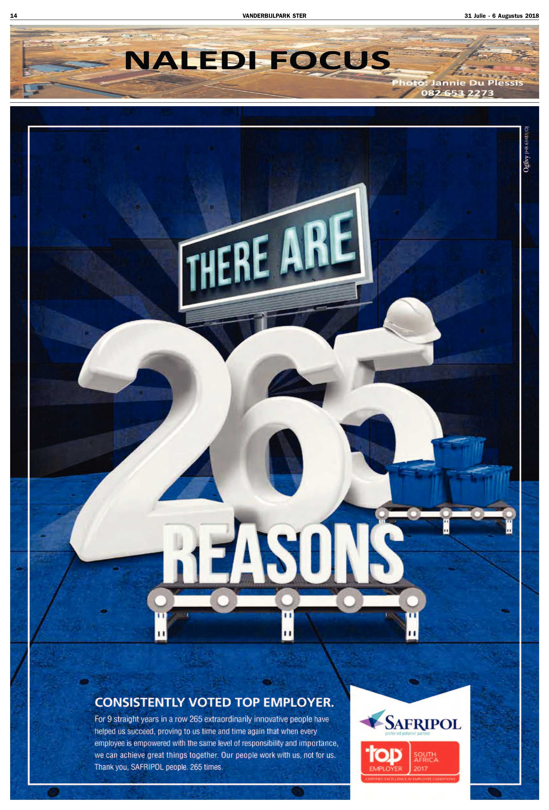 Vanderbijlpark Ster 31 Julie – 6 Augustus 2018 page 14