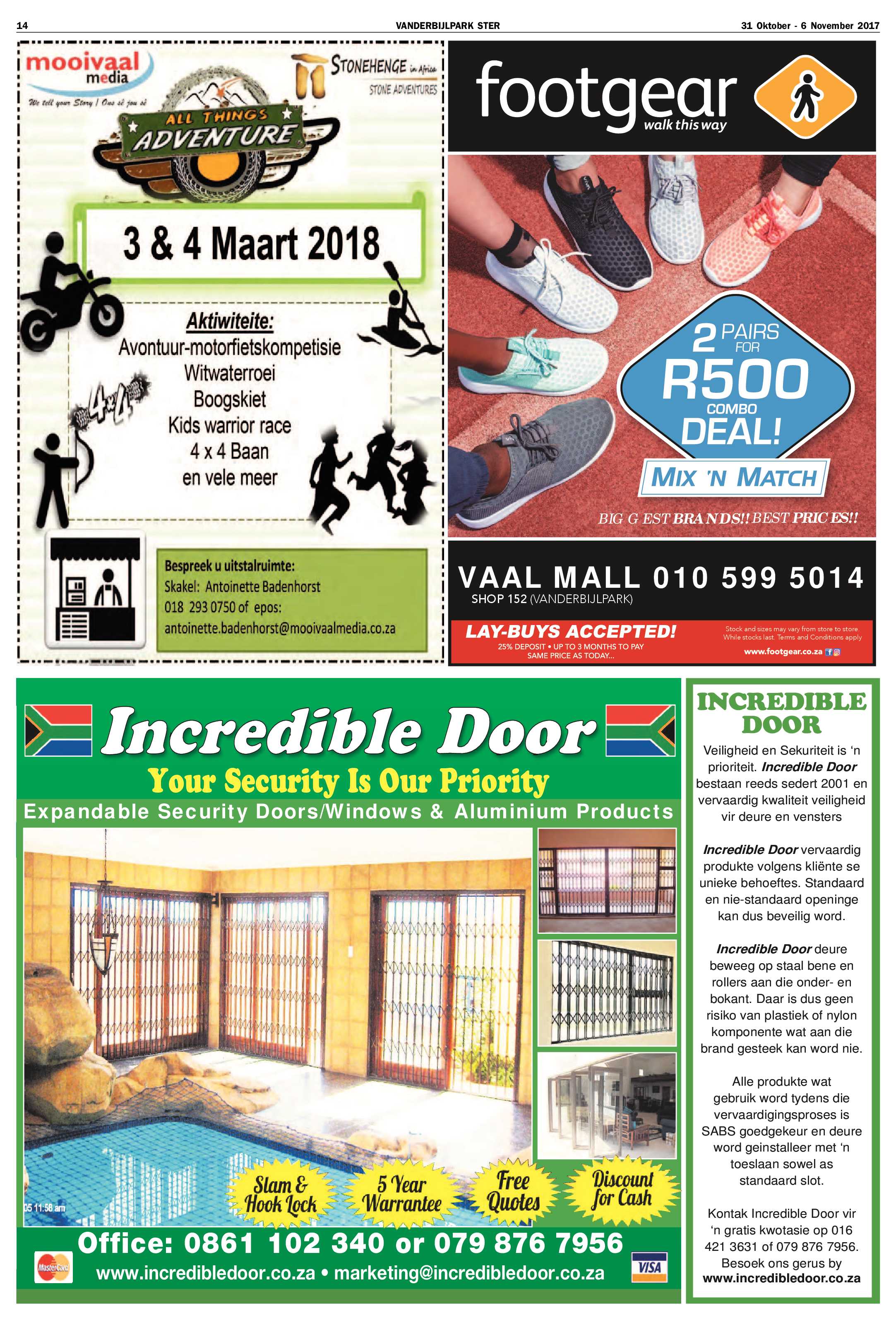 Vanderbijlpark Ster 31 Oktober – 6 November 2017 page 14