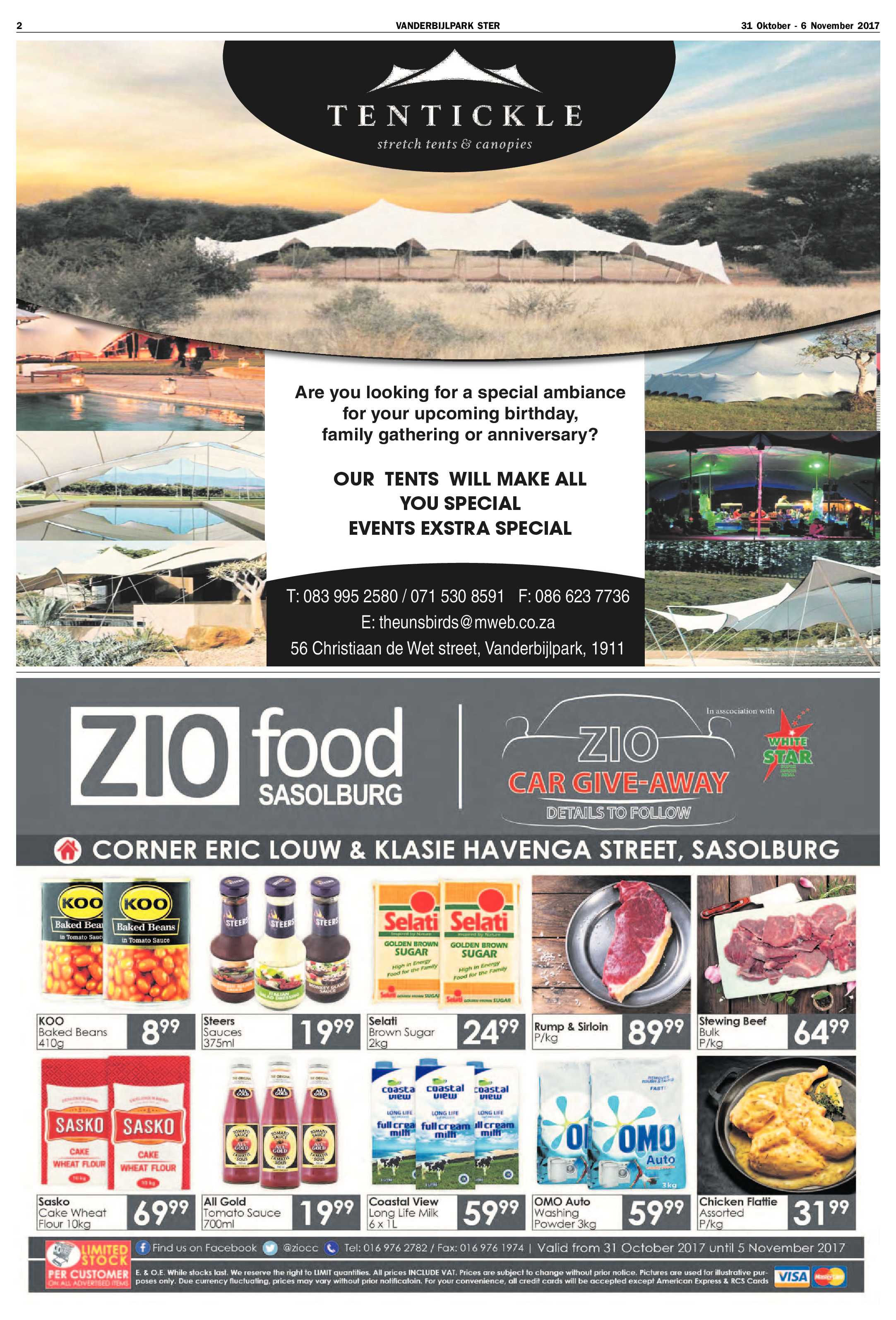 Vanderbijlpark Ster 31 Oktober – 6 November 2017 page 2