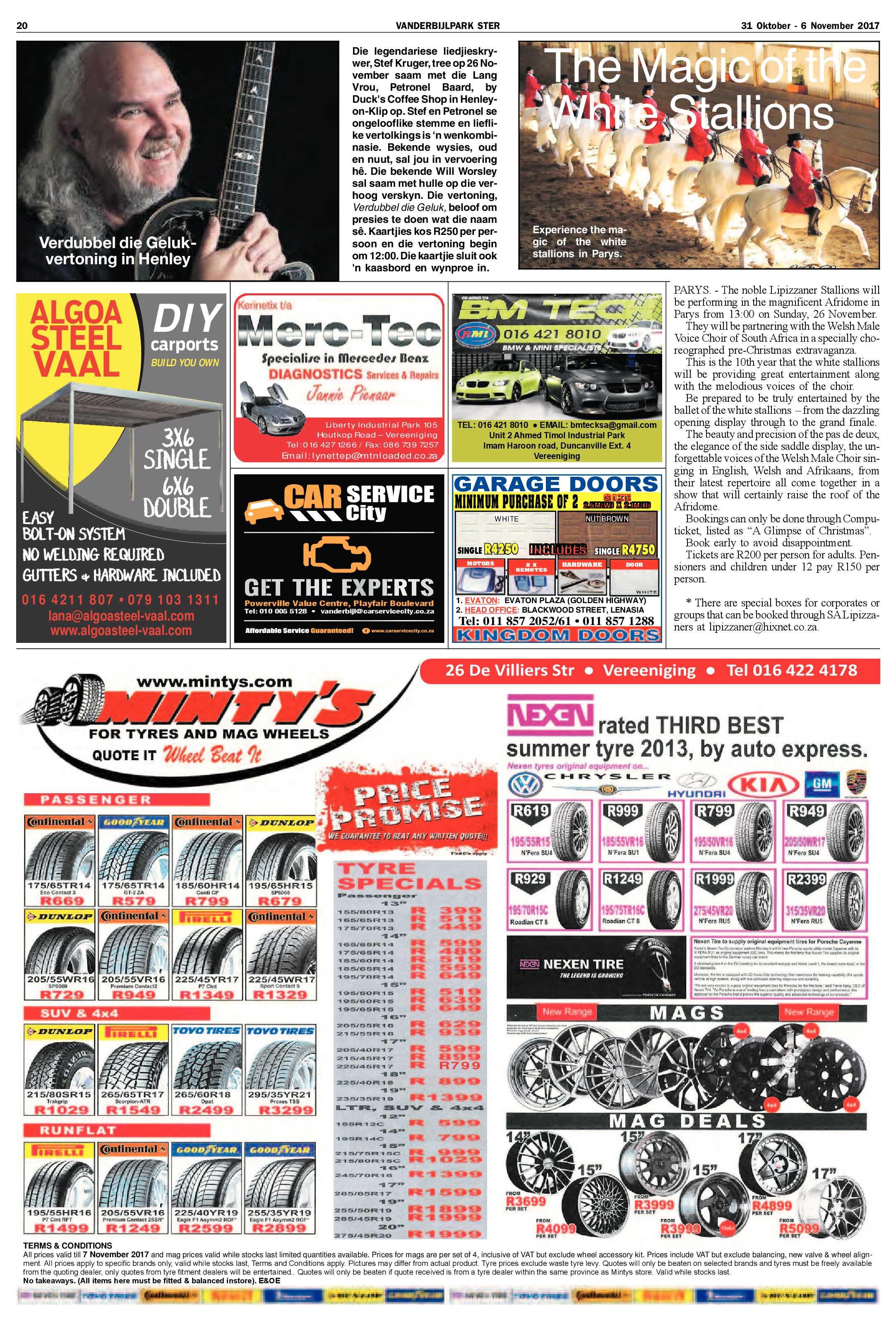Vanderbijlpark Ster 31 Oktober – 6 November 2017 page 20