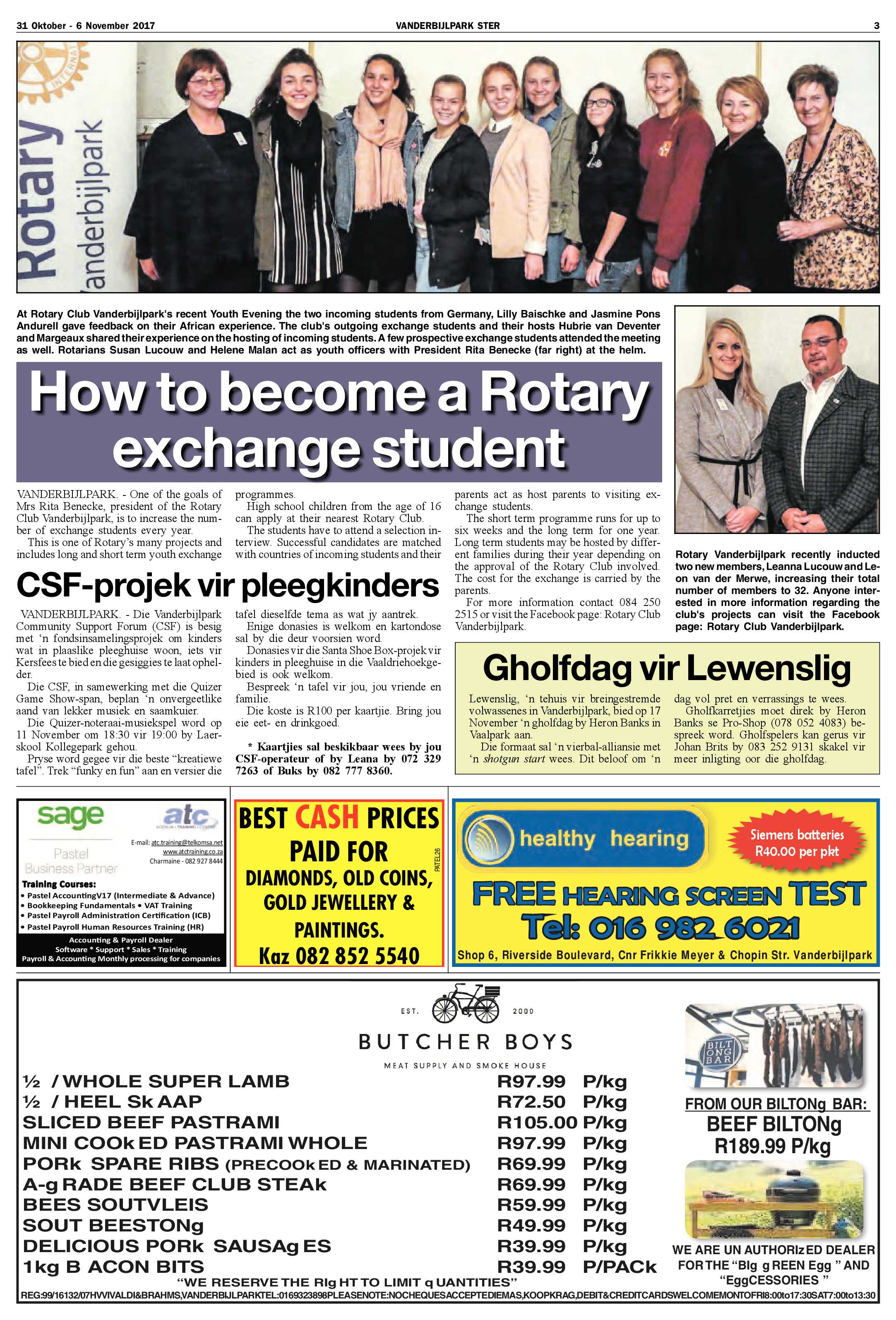 Vanderbijlpark Ster 31 Oktober – 6 November 2017 page 3