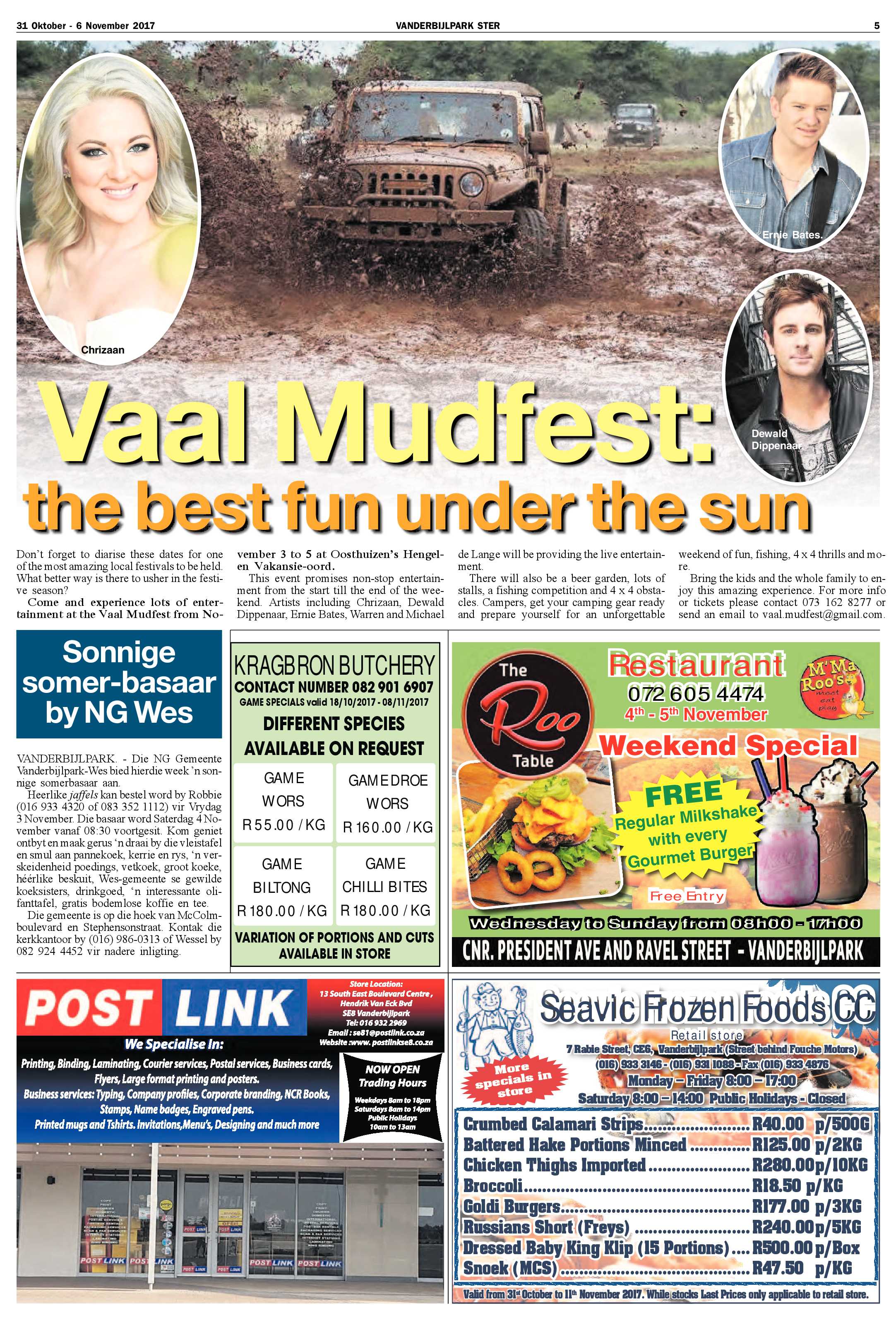 Vanderbijlpark Ster 31 Oktober – 6 November 2017 page 5