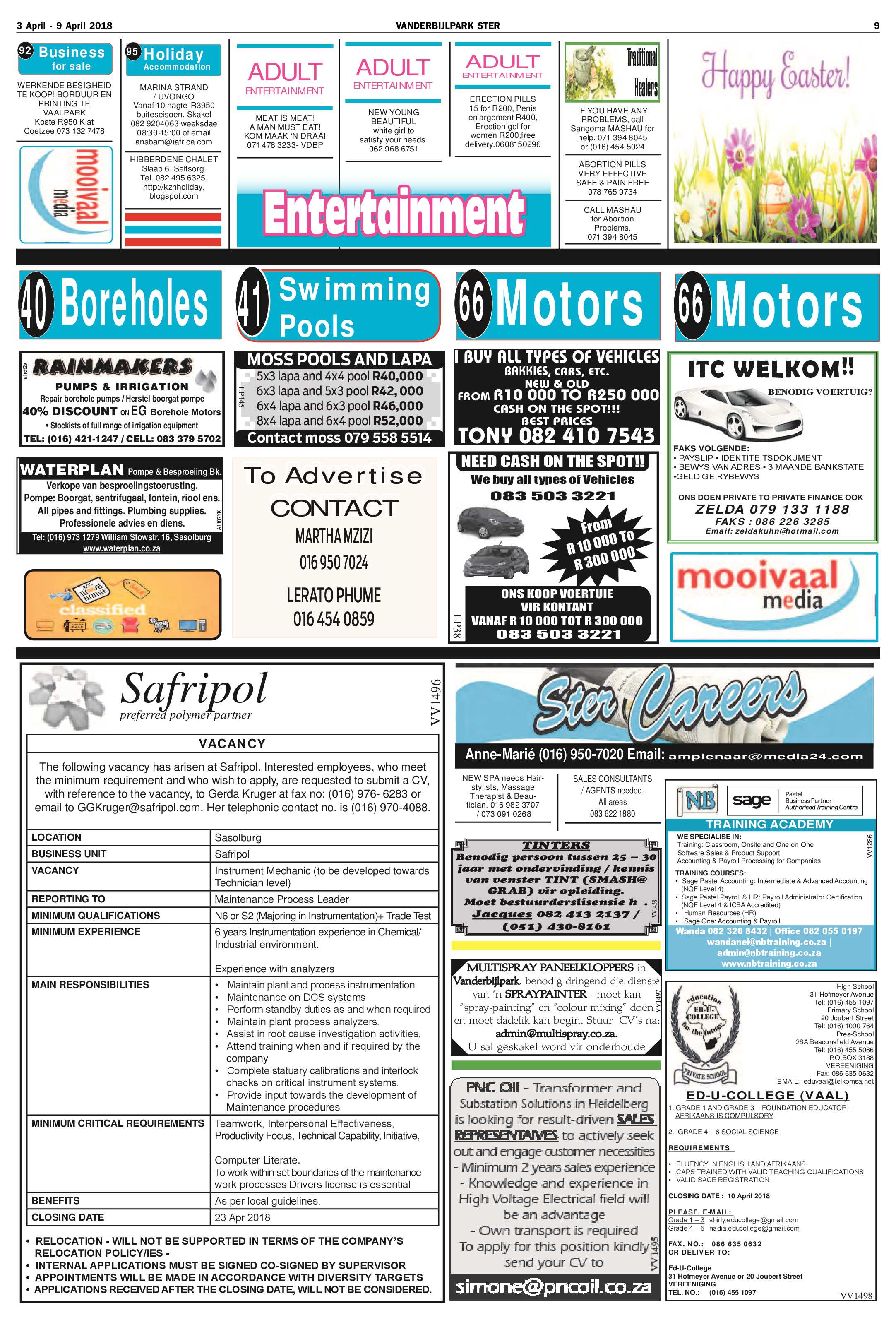 Vanderbijlpark Ster 3 – 9 April 2018 page 9