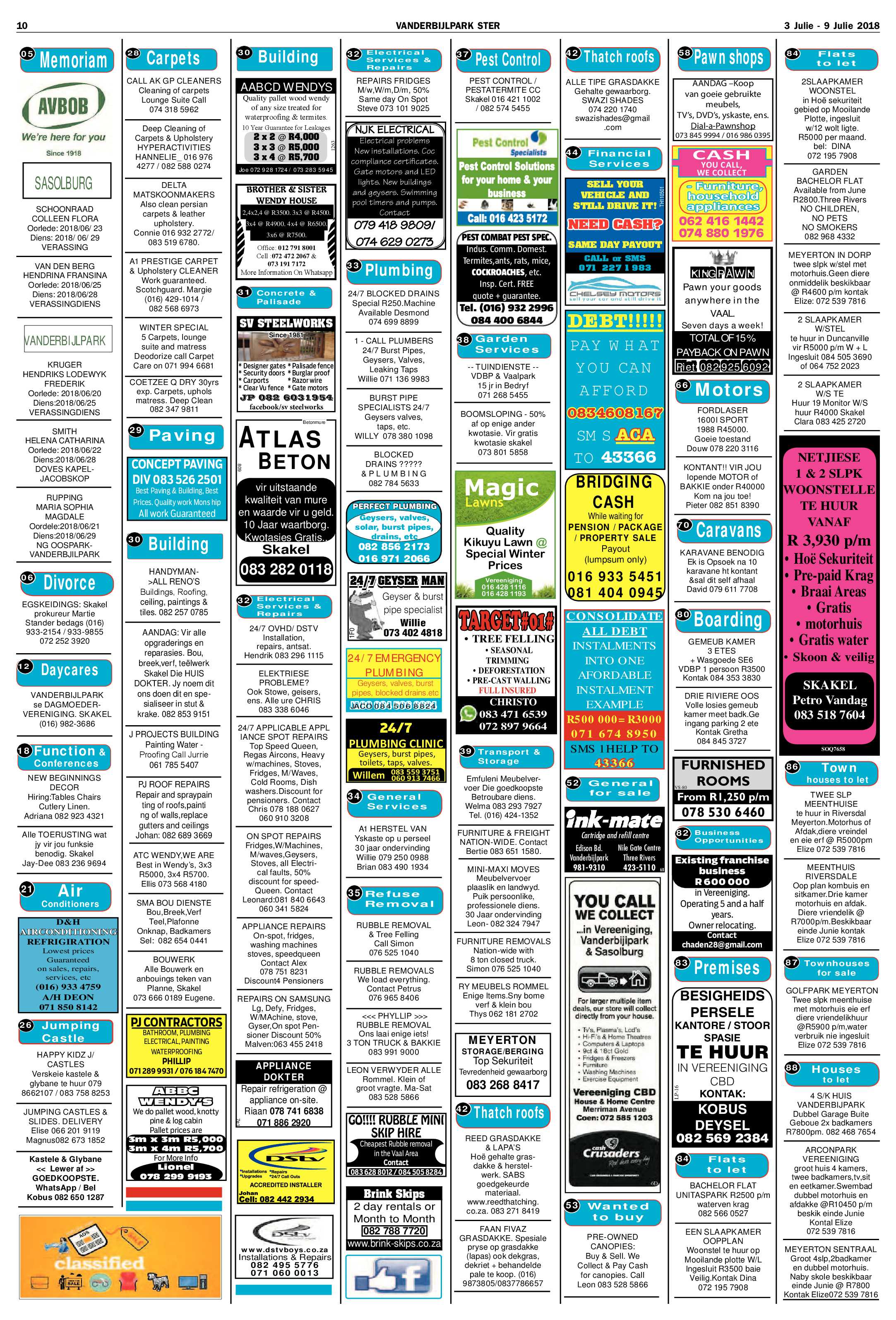 Vanderbijlpark Ster 3 – 9 Julie 2018 page 10