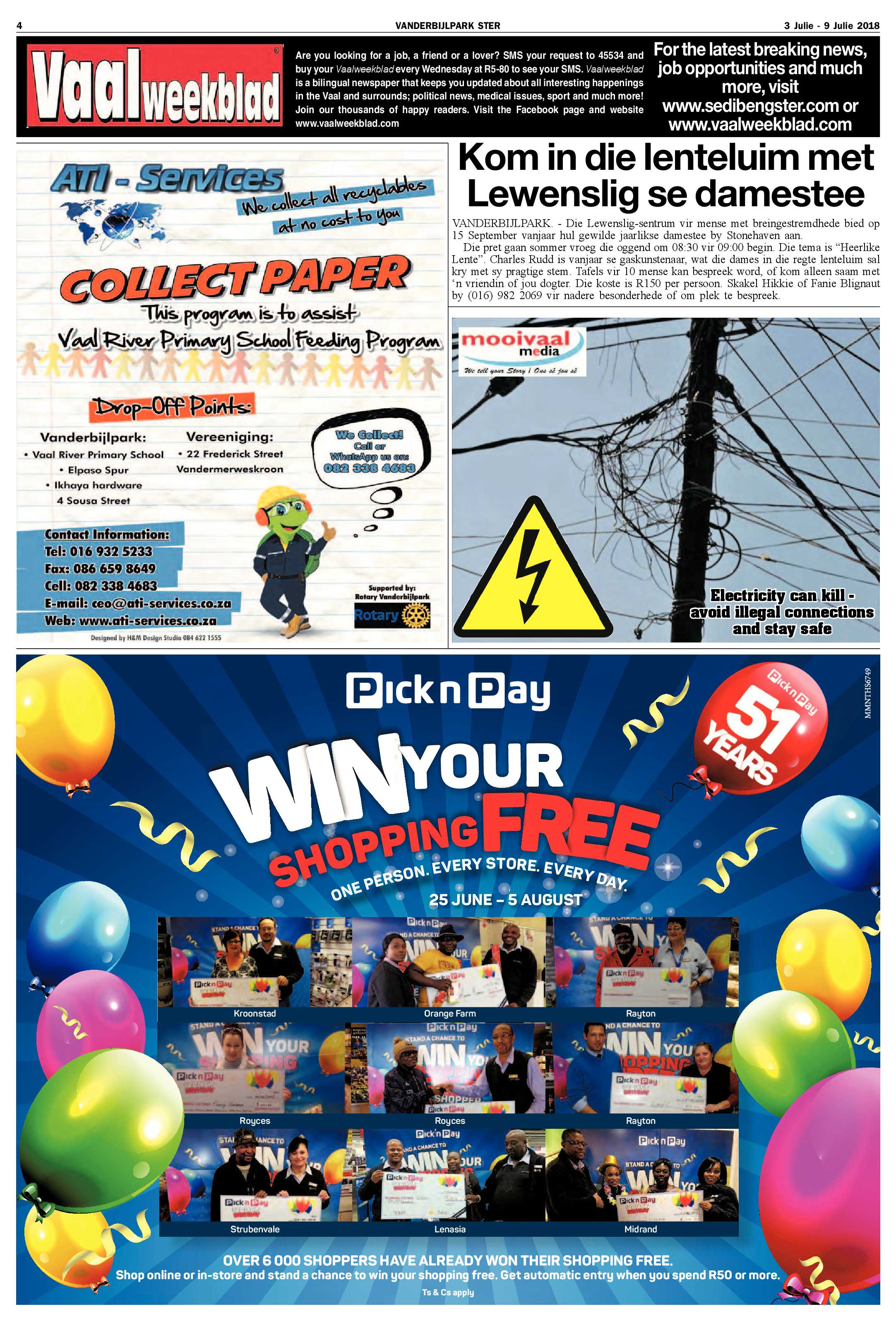 Vanderbijlpark Ster 3 – 9 Julie 2018 page 4