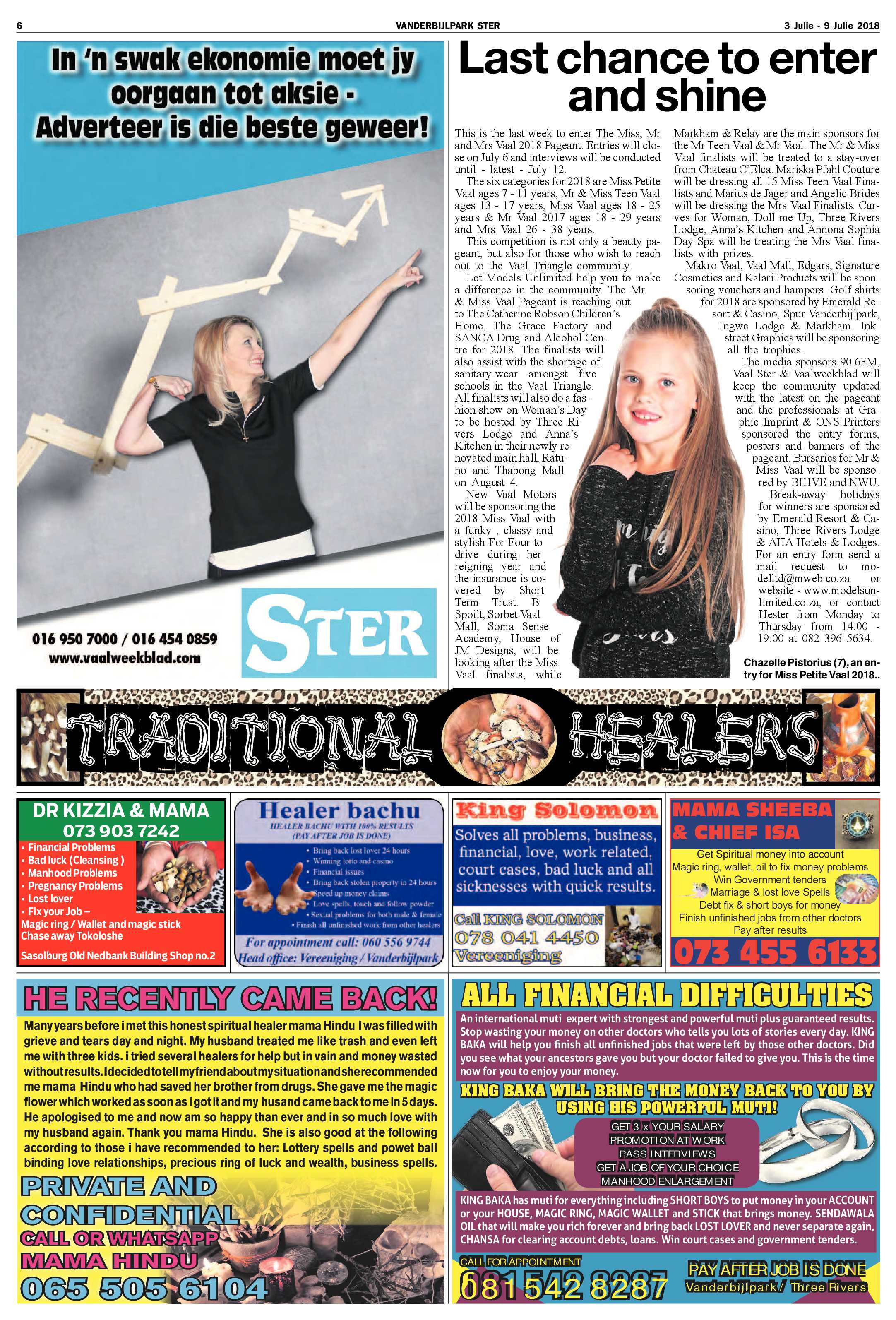 Vanderbijlpark Ster 3 – 9 Julie 2018 page 6