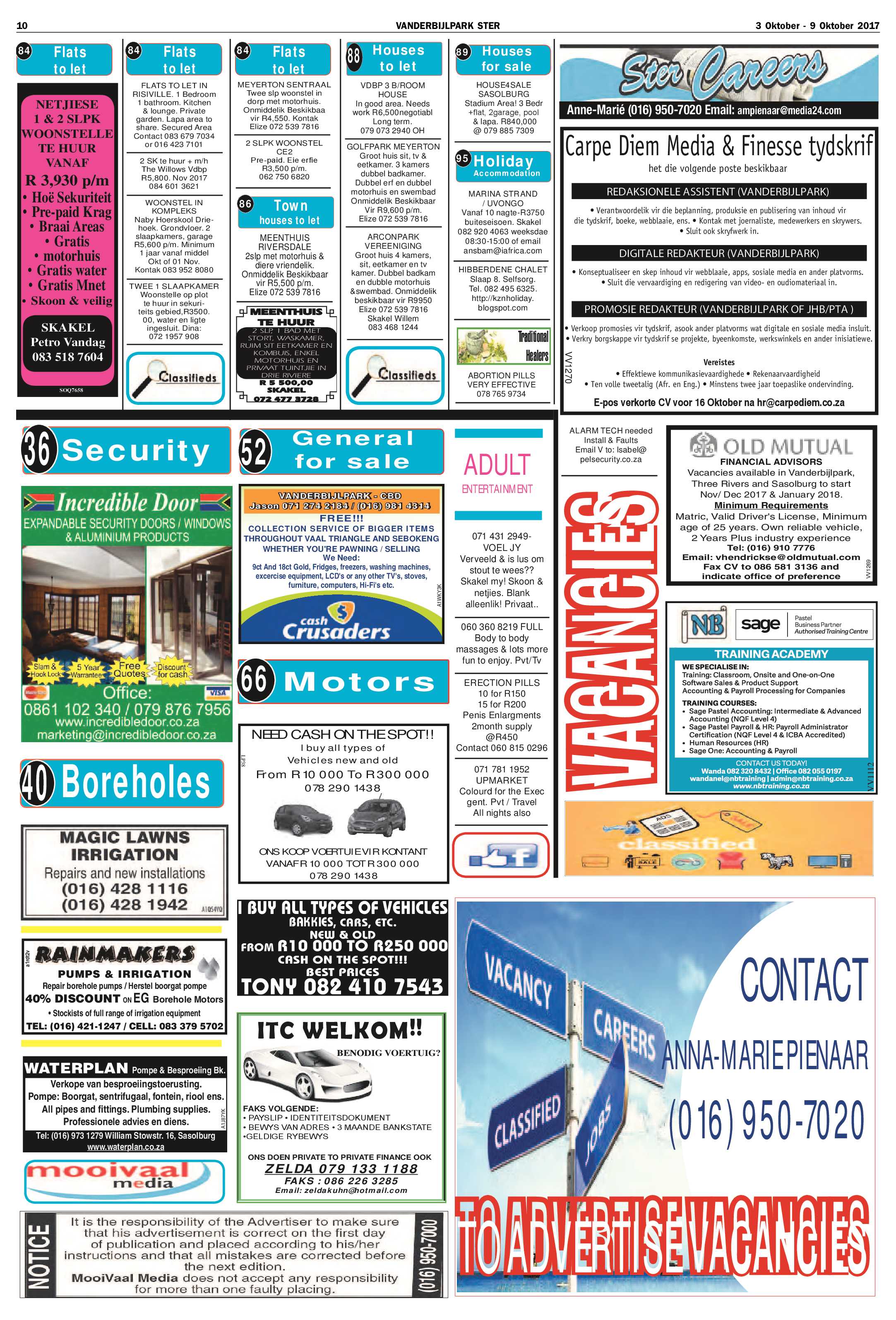 Vanderbijlpark Ster 3 – 9 Oktober 2017 page 10