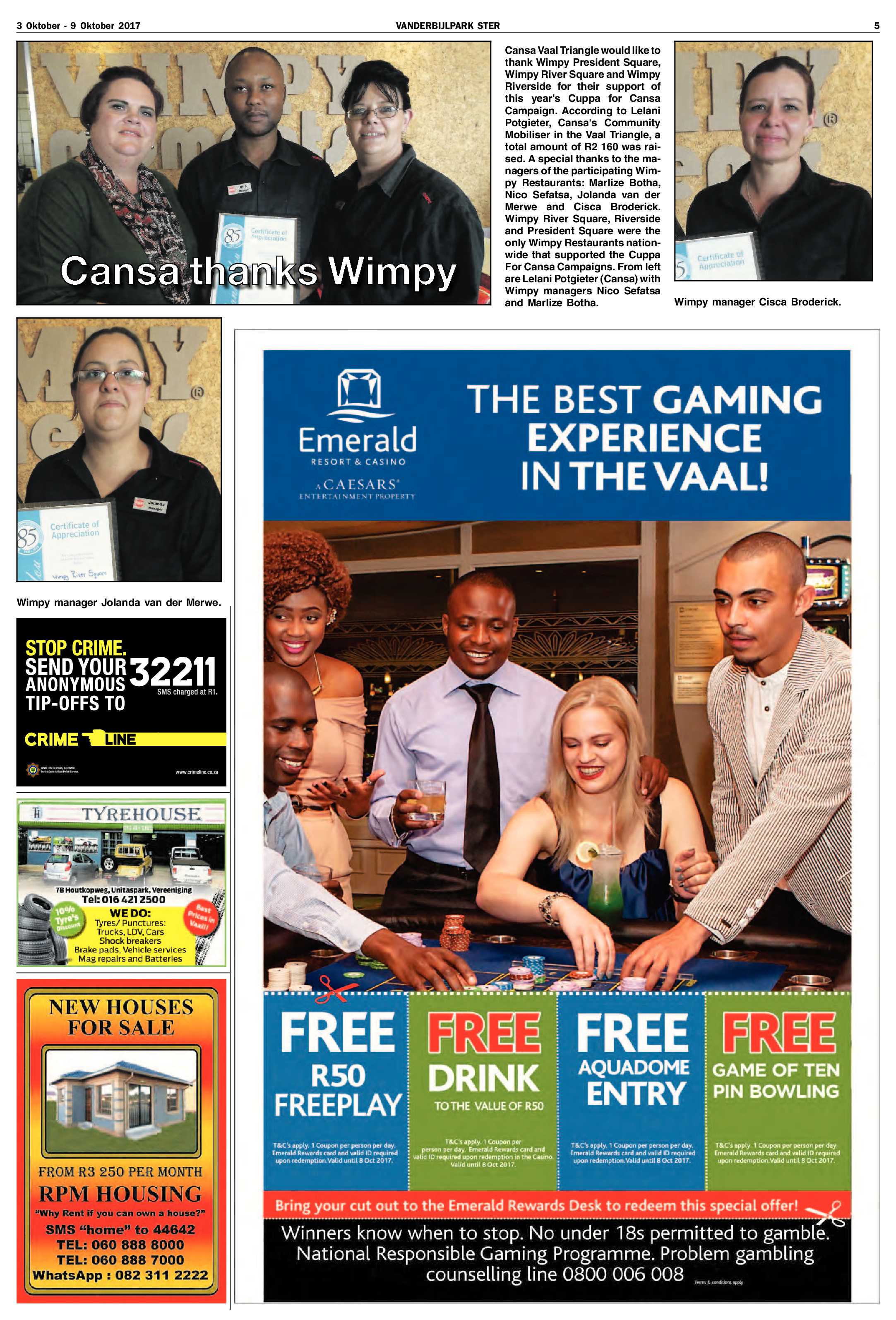 Vanderbijlpark Ster 3 – 9 Oktober 2017 page 5