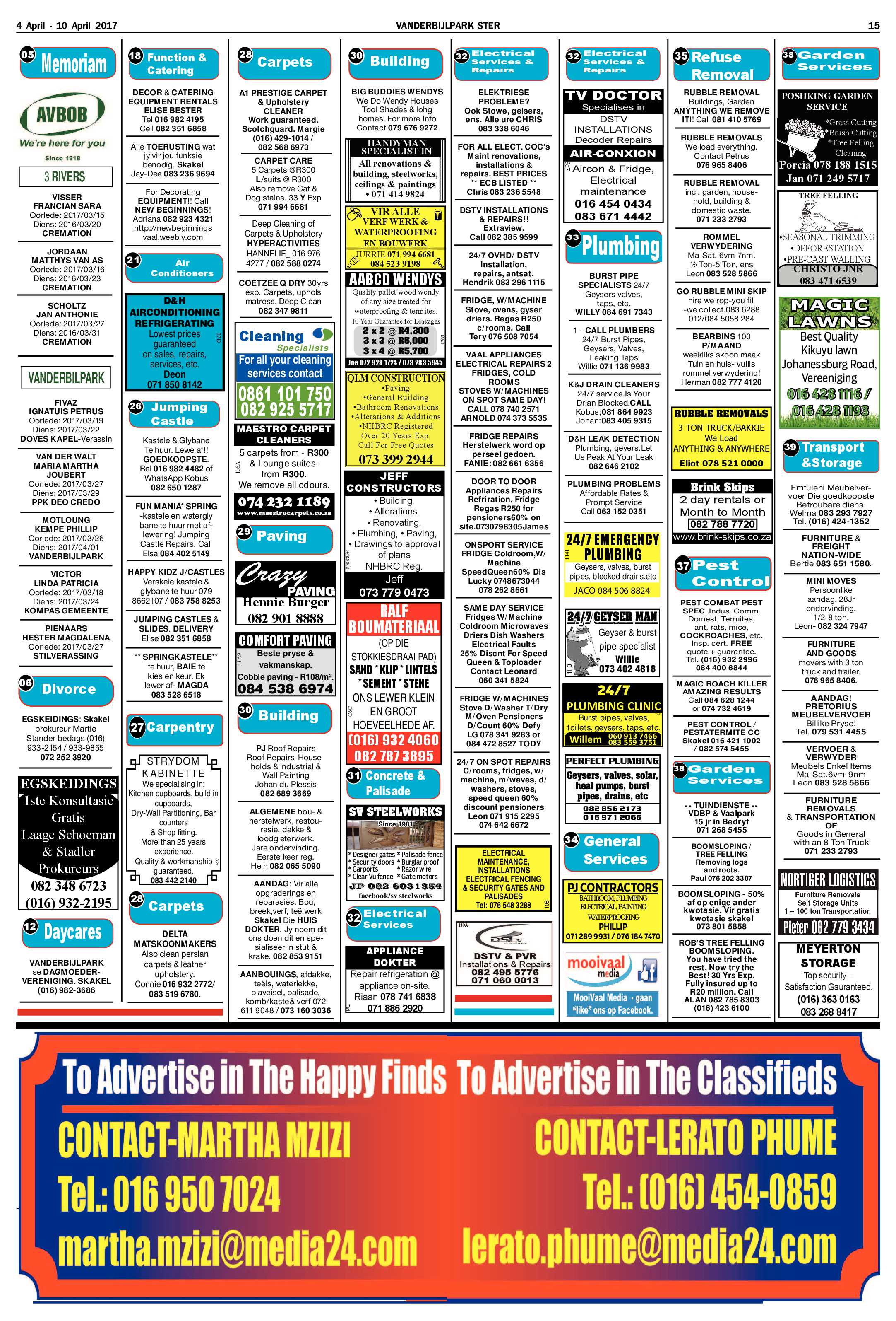 Vanderbijlpark Ster 4 – 10 April 2017 page 15