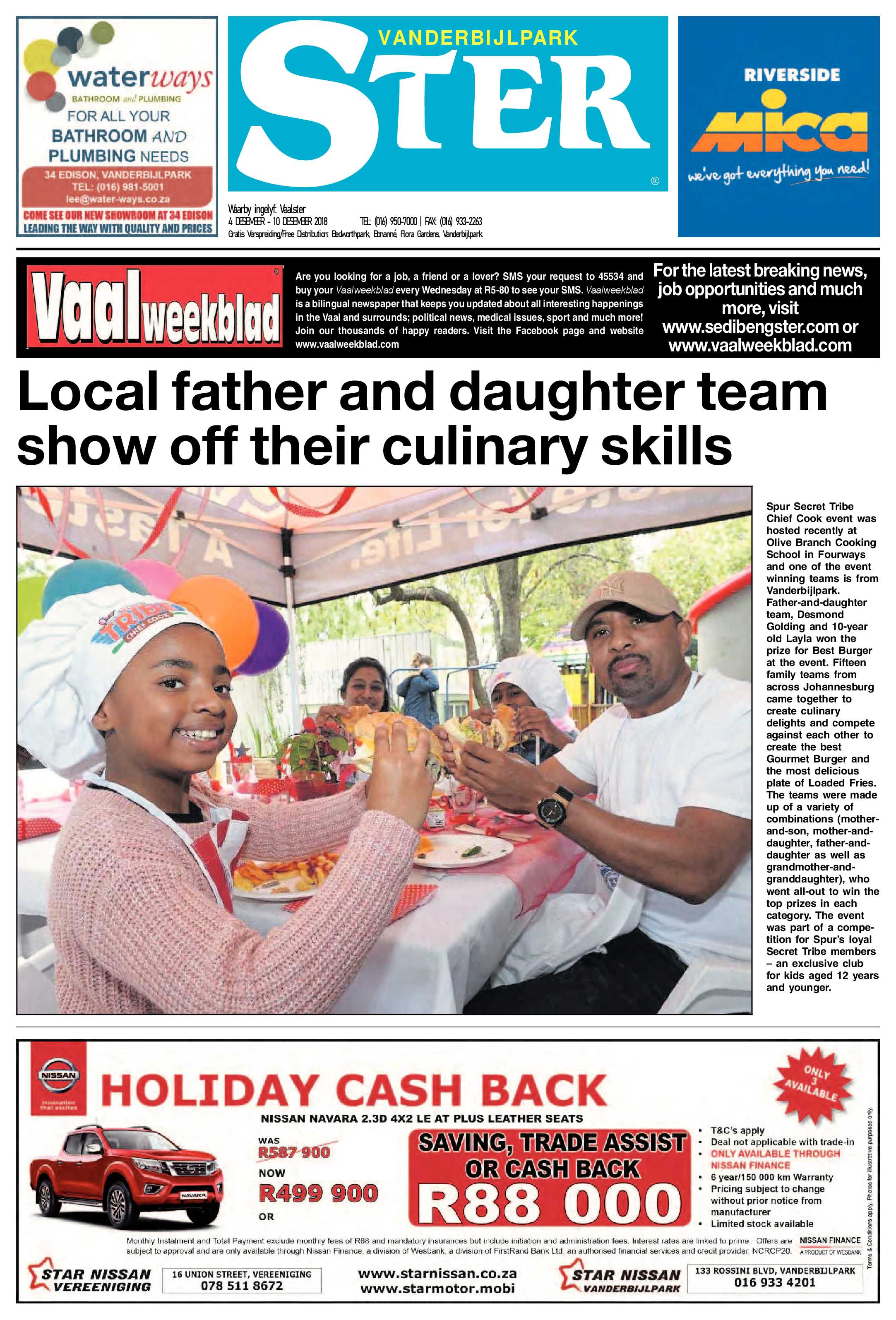 Vanderbijlpark Ster 4 – 10 Desember 2018 page 1