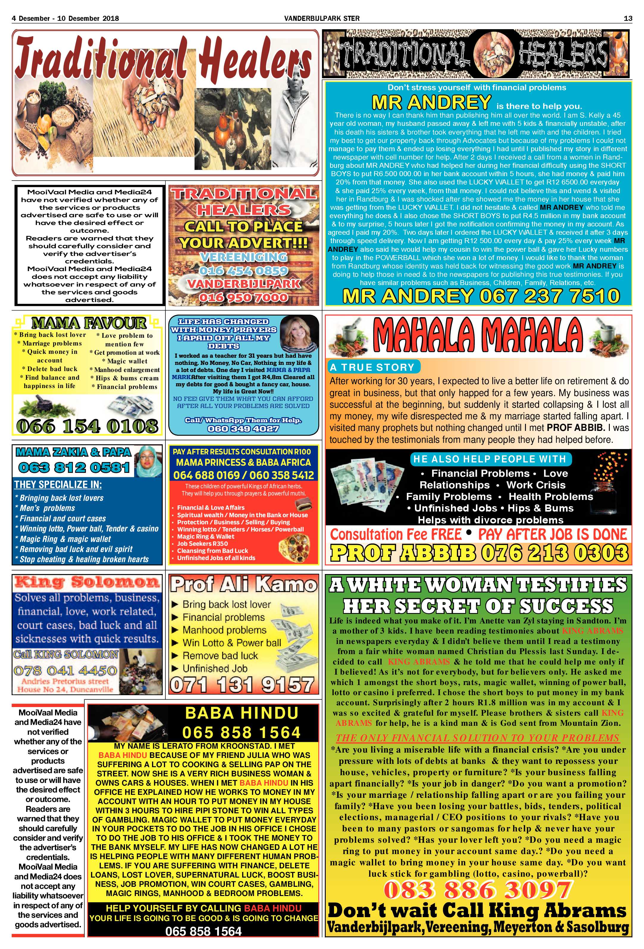 Vanderbijlpark Ster 4 – 10 Desember 2018 page 13