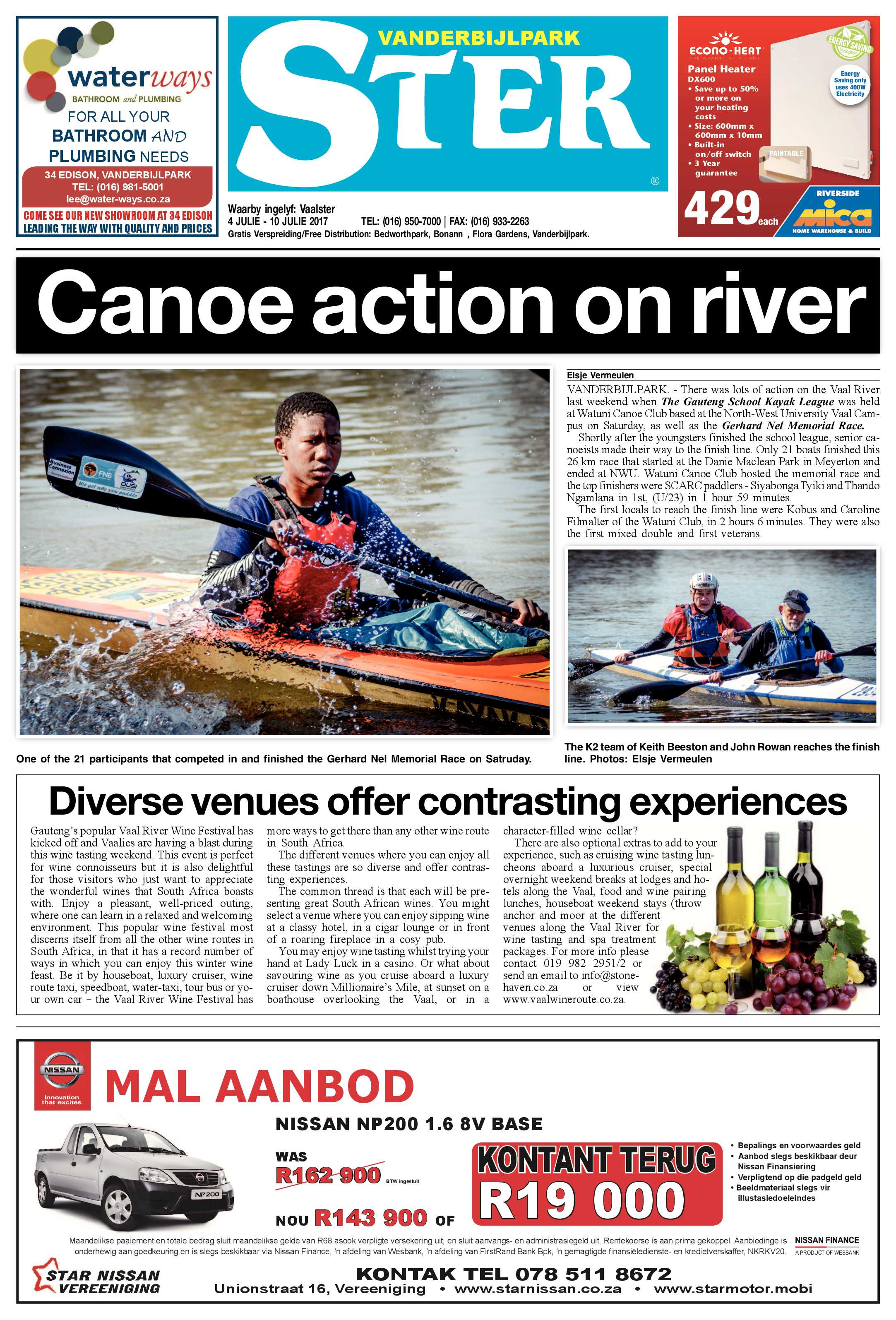 Vanderbijlpark Ster 4 – 10 Julie 2017 page 1