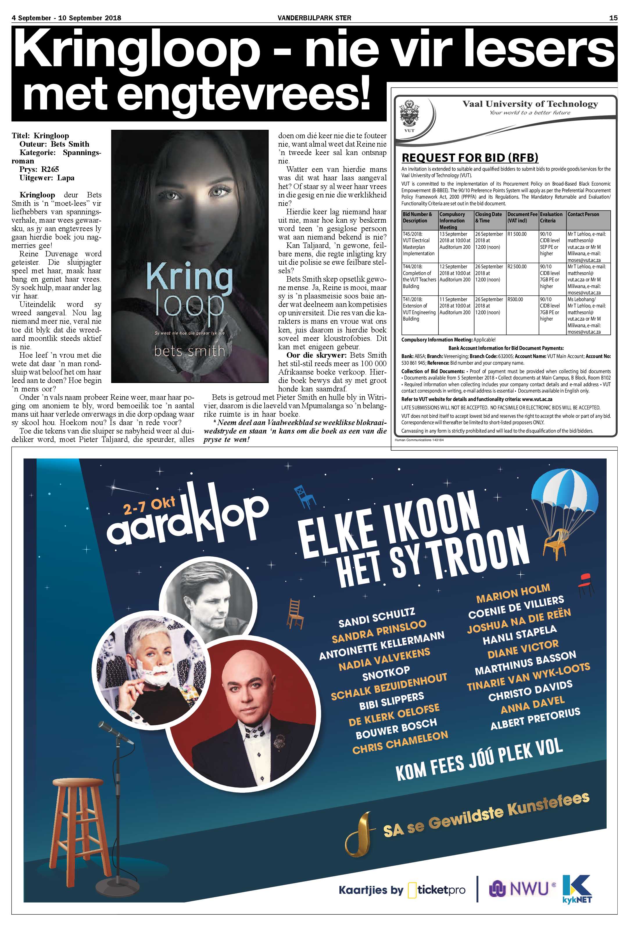 Vanderbijlpark Ster 4 – 10 September 2018 page 15