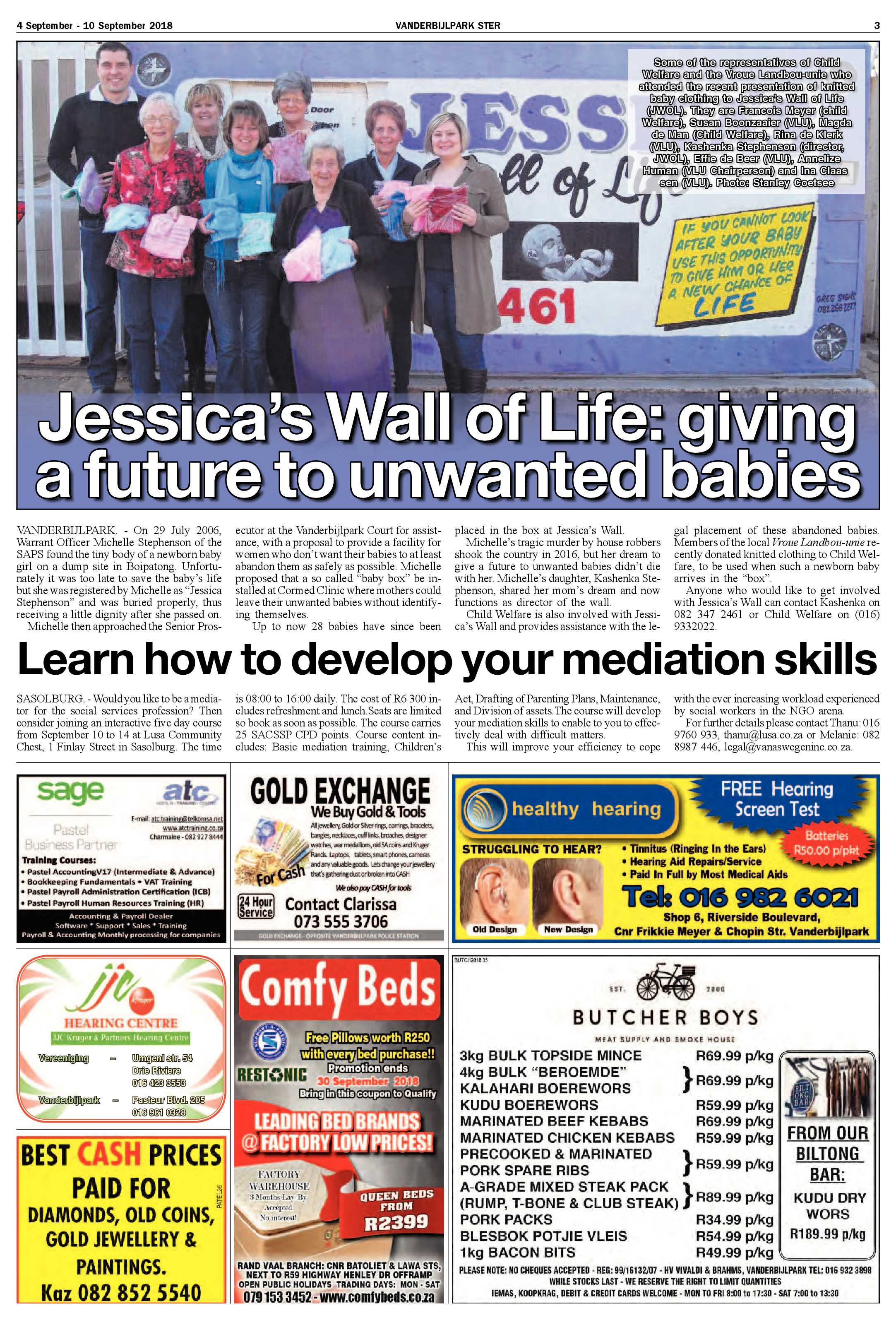 Vanderbijlpark Ster 4 – 10 September 2018 page 3