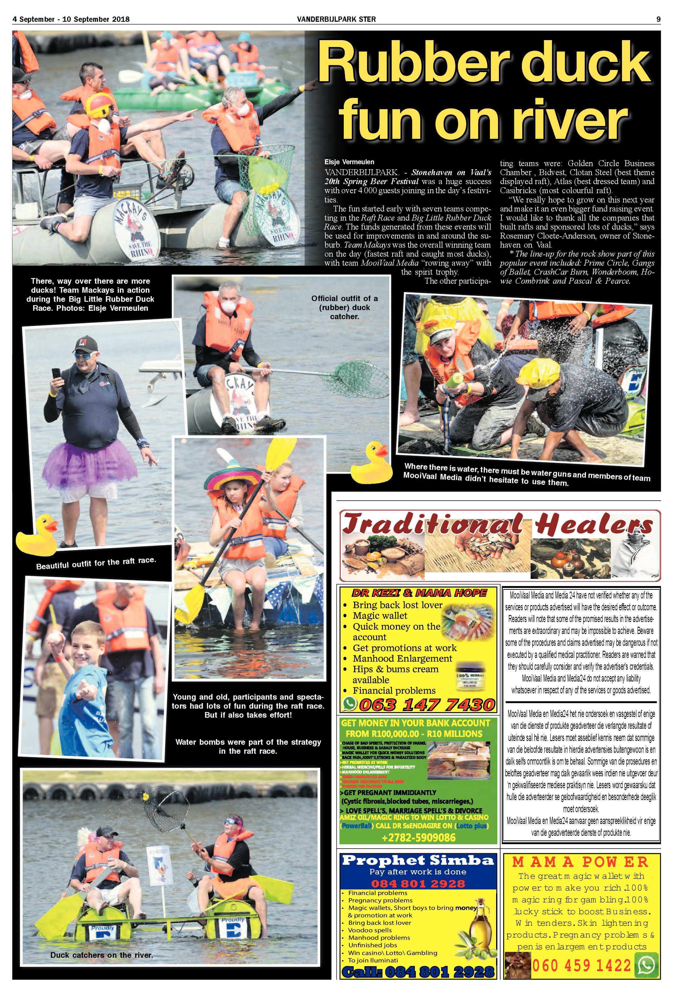 Vanderbijlpark Ster 4 – 10 September 2018 page 9
