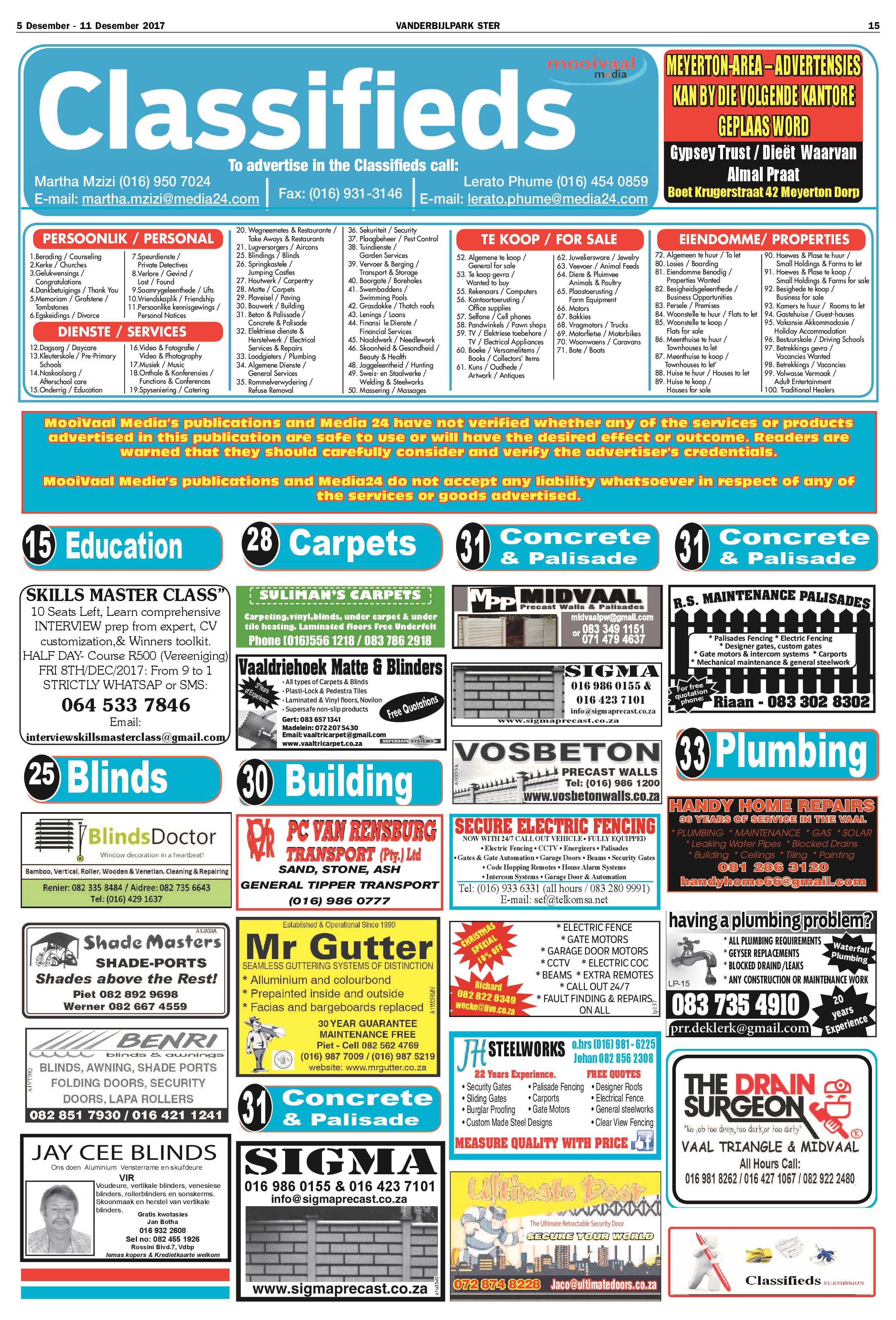 Vanderbijlpark Ster 5 – 11 Desember 2017 page 15