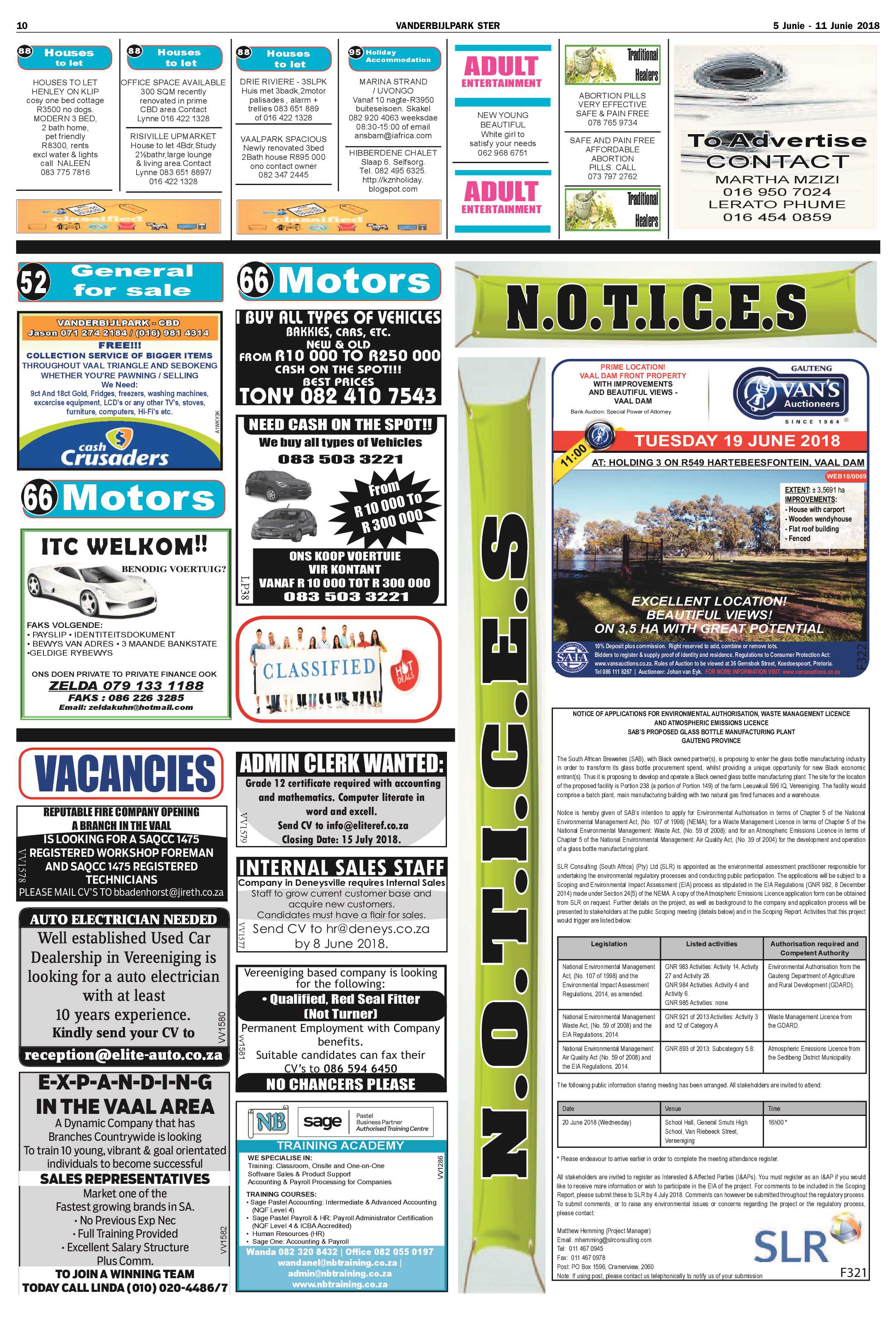 Vanderbijlpark Ster 5 – 11 Junie 2018 page 10