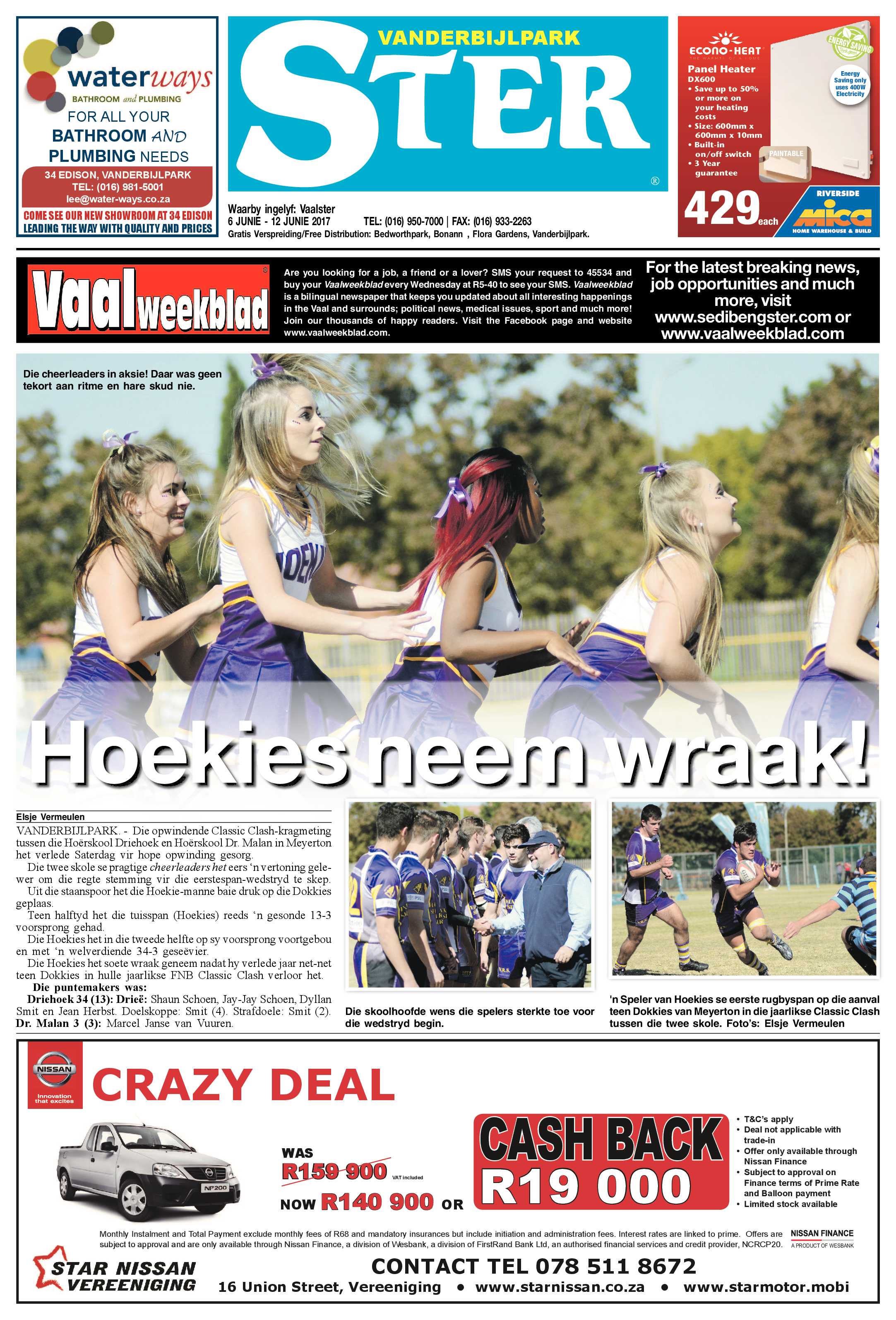 Vanderbijlpark Ster 6 – 12 Junie 2017 page 1