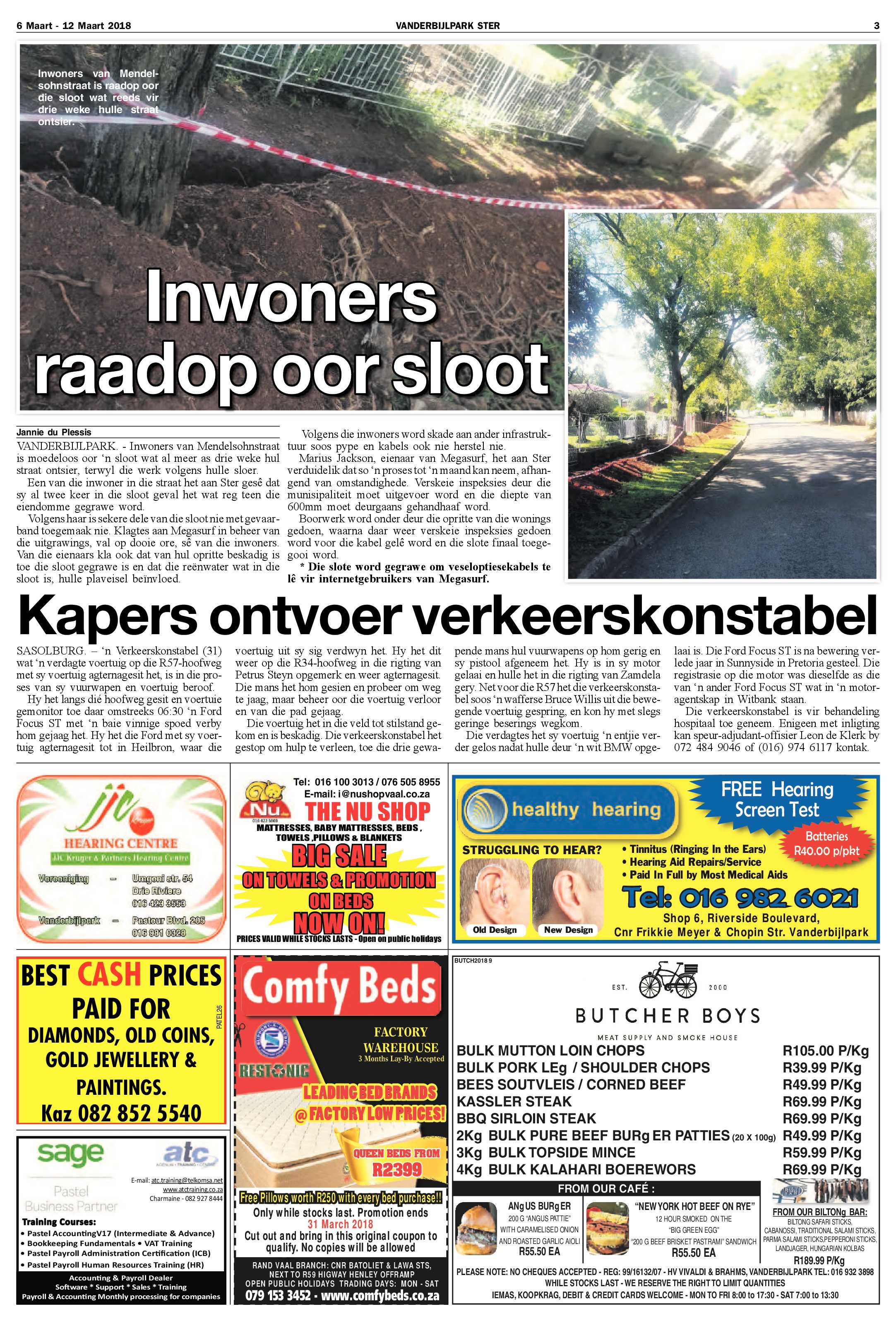 Vanderbijlpark Ster 6 – 12 Maart 2018 page 3