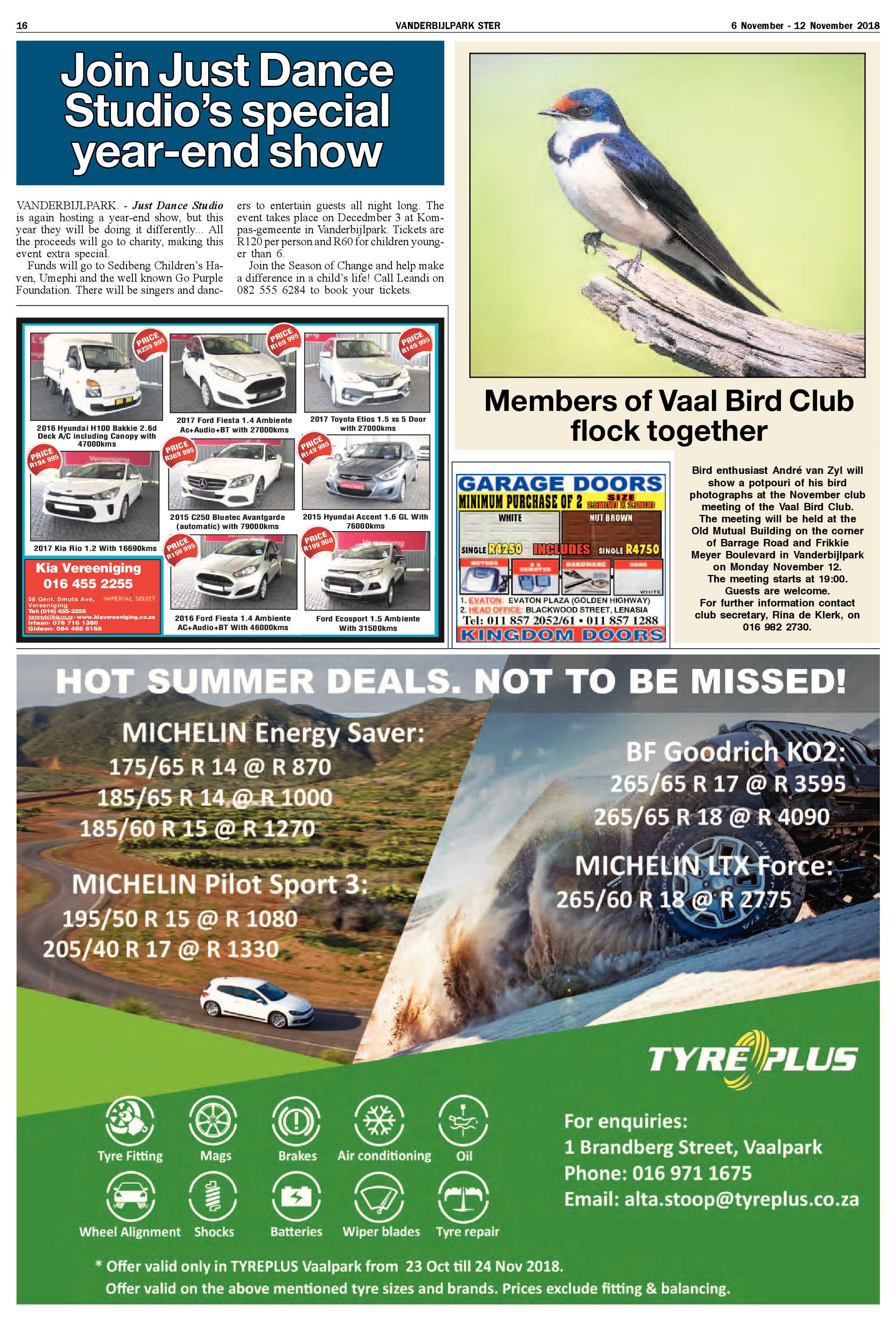 Vanderbijlpark Ster 6 – 12 November 2018 page 16