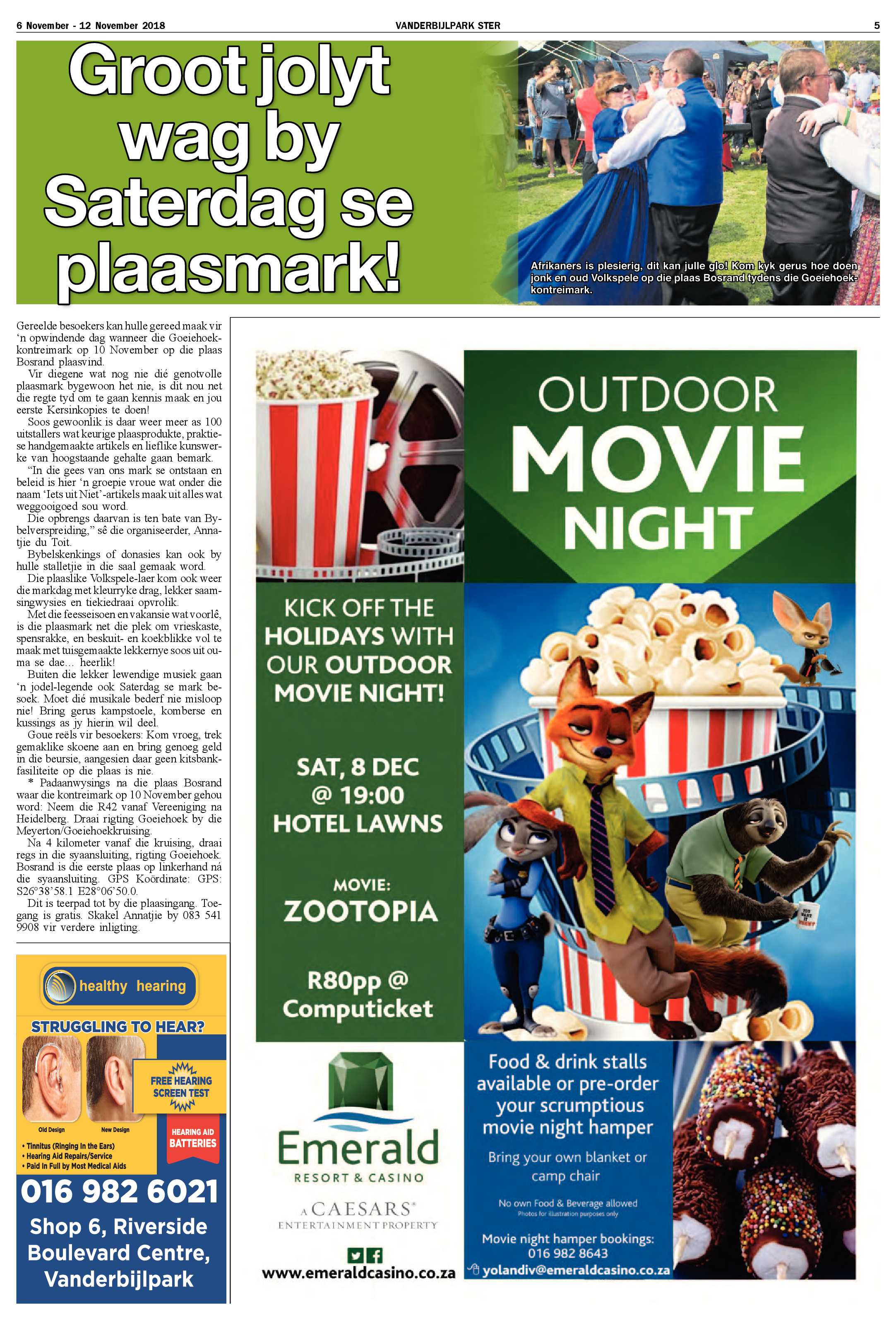 Vanderbijlpark Ster 6 – 12 November 2018 page 5