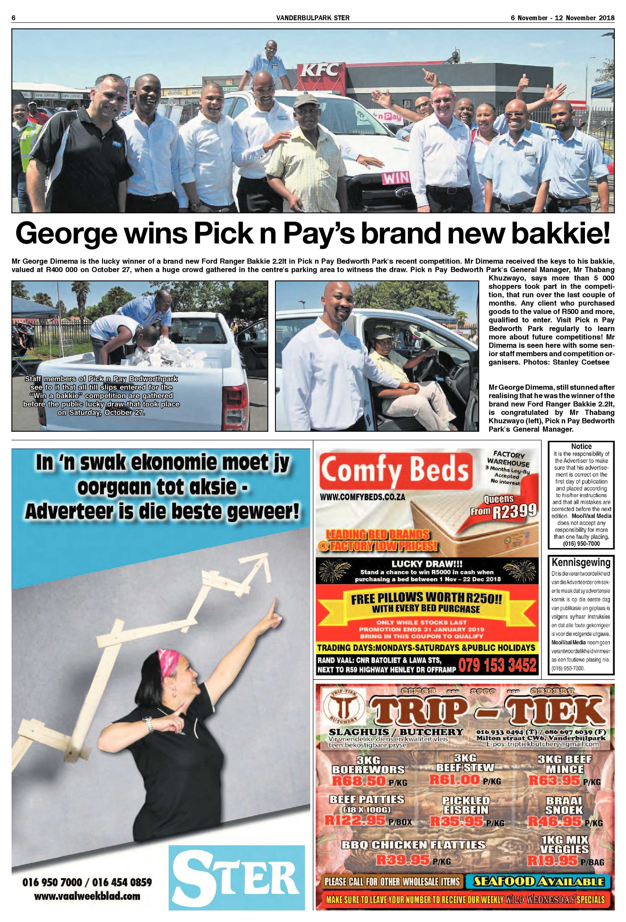 Vanderbijlpark Ster 6 – 12 November 2018 page 6