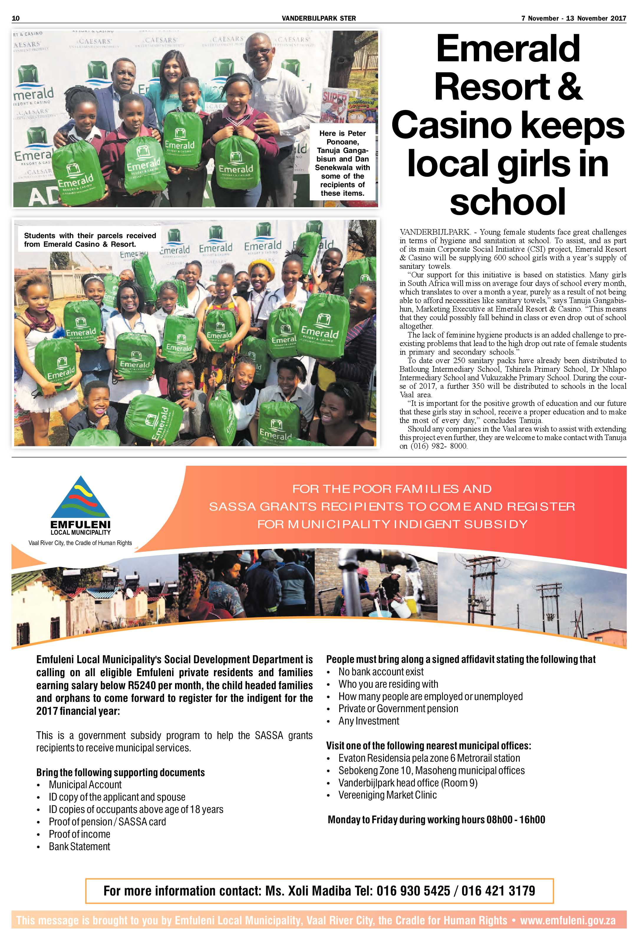 Vanderbijlpark Ster 7 – 13 November 2017 page 10