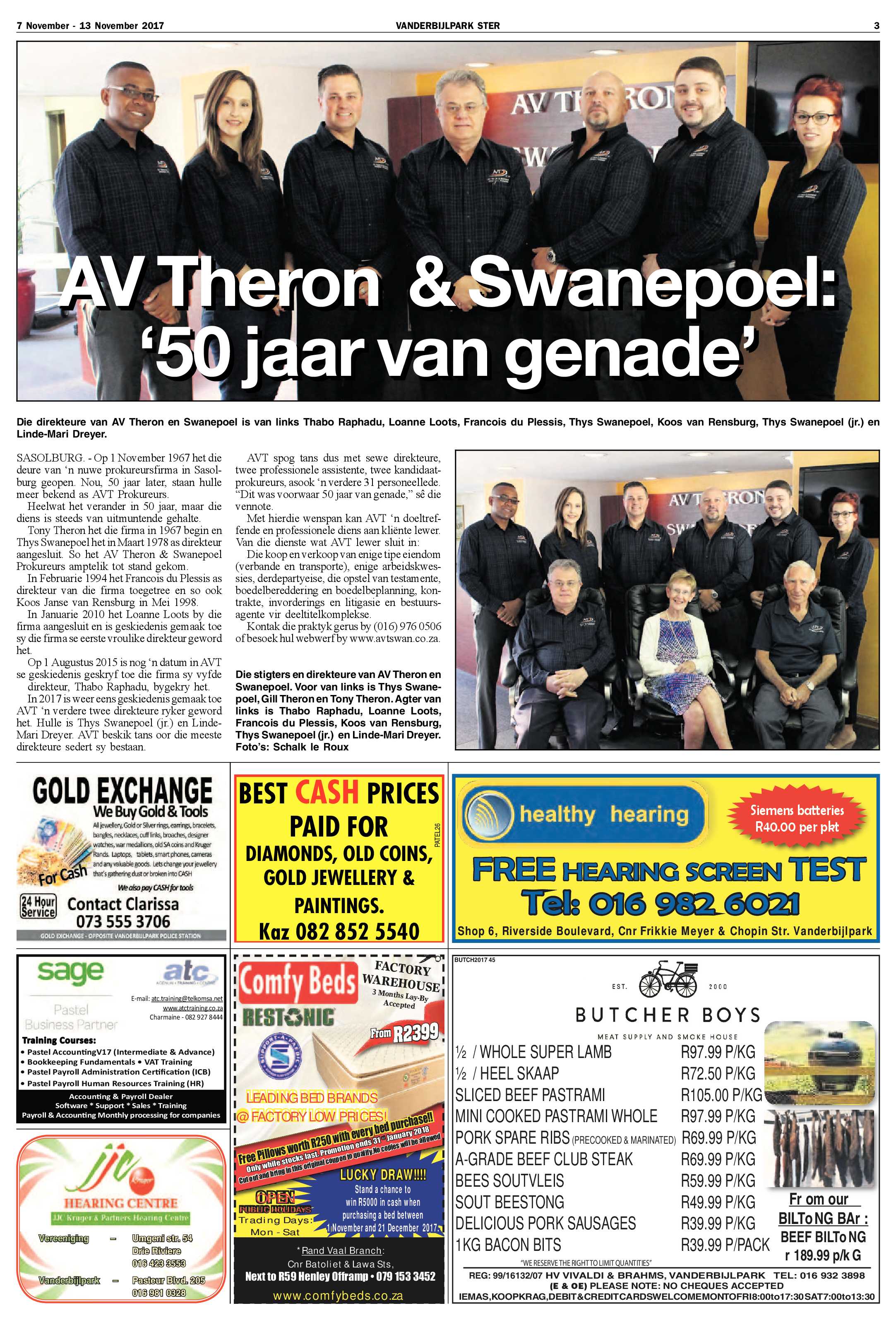 Vanderbijlpark Ster 7 – 13 November 2017 page 3