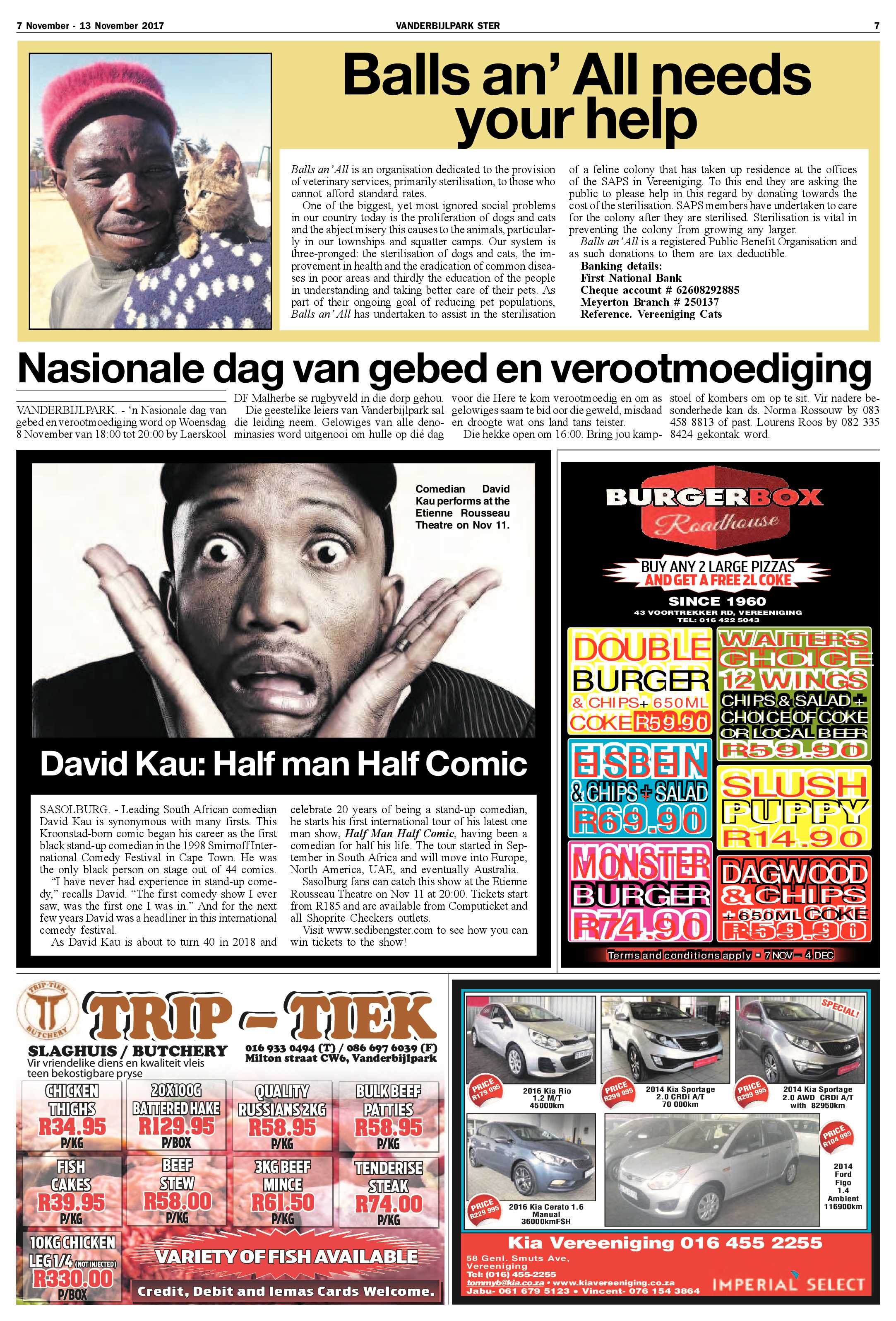 Vanderbijlpark Ster 7 – 13 November 2017 page 7