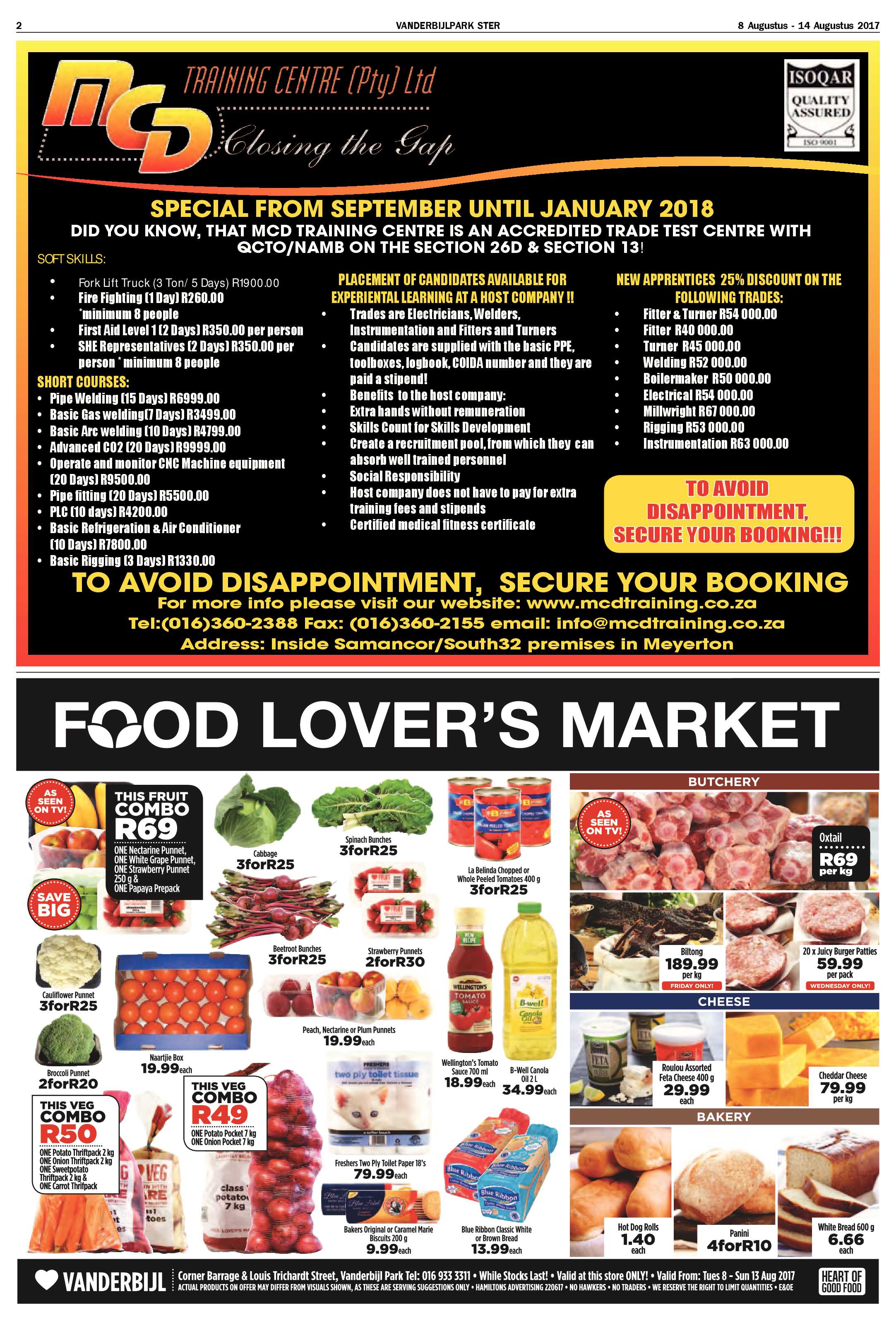 Vanderbijlpark Ster 8 – 14 Augustus 2017 page 2